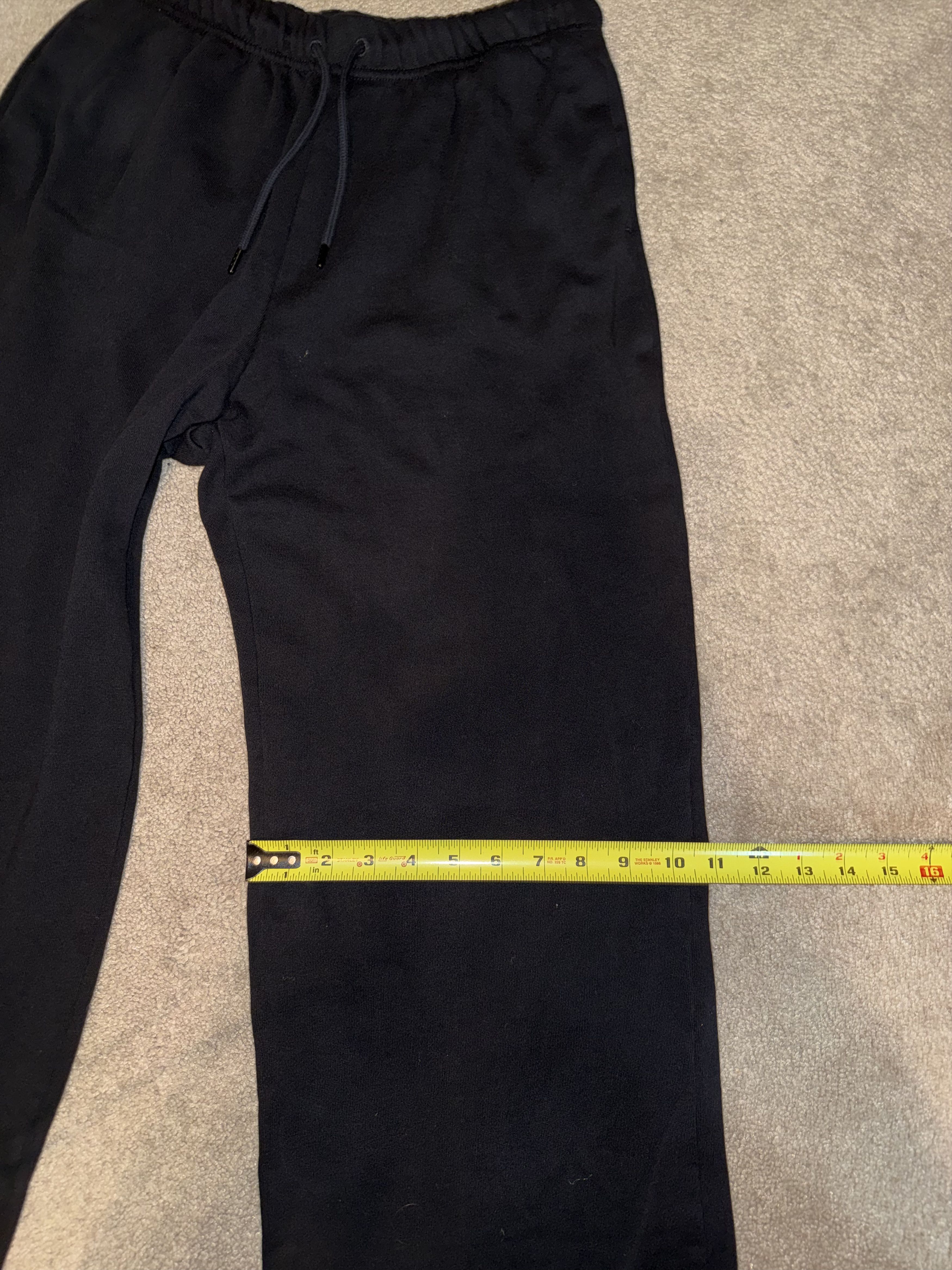 Old Navy Blank Baggy Black Sweats Old Navy Size US 36 / EU 52 - 6 Thumbnail