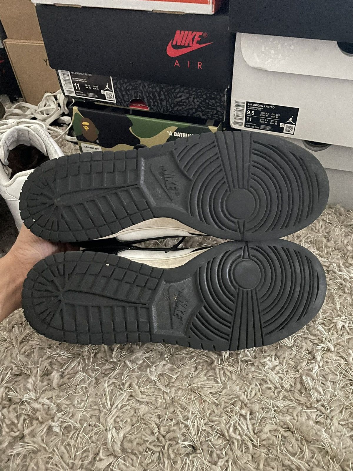 Nike Nike Dunk Low Panda Size US 12 / EU 45 - 7 Thumbnail