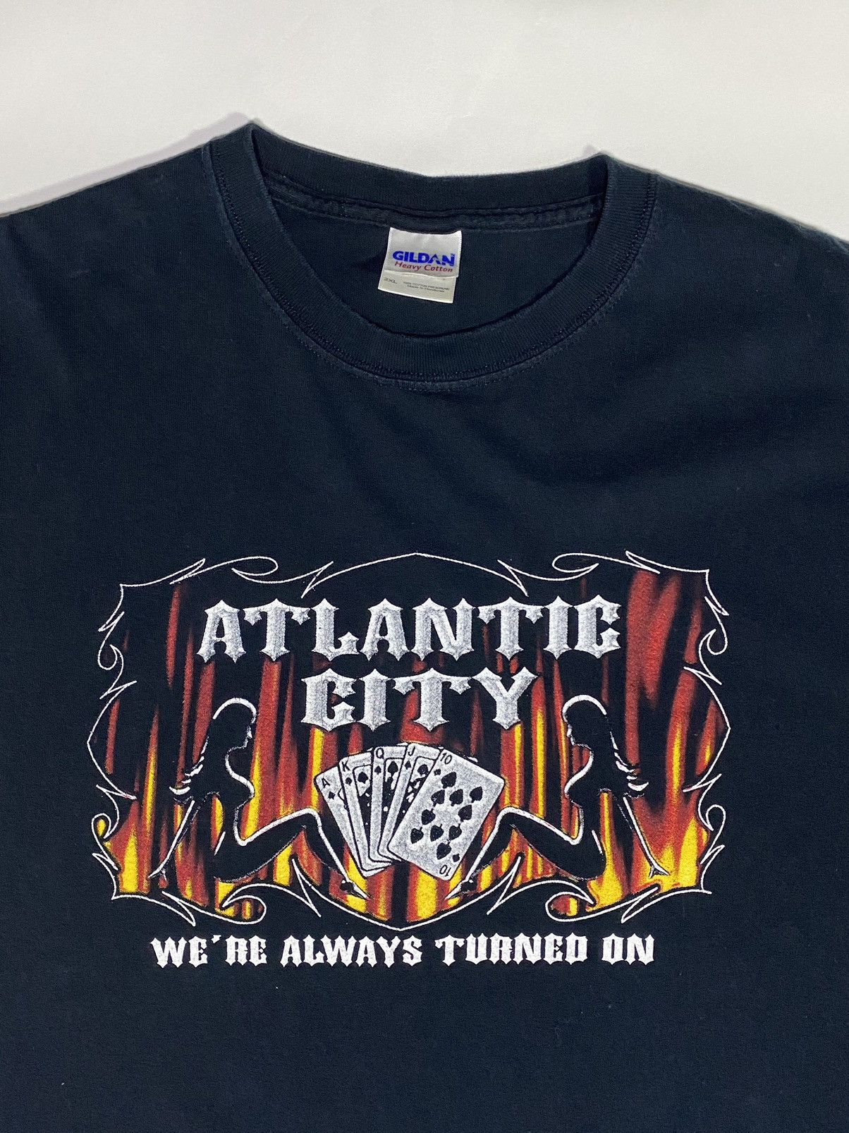 Vintage Atlantic City “We’re always turned on” Tourist tee (sz XXL) Size US XXL / EU 58 / 5 - 5 Thumbnail