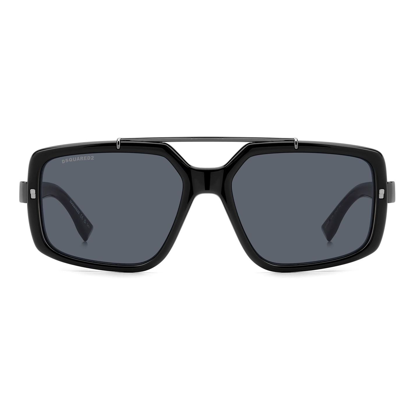 Dsquared2 o1g2r1mq0426 Size: 57CM / Round Sunglasses in Black Size ONE SIZE - 1 Thumbnail