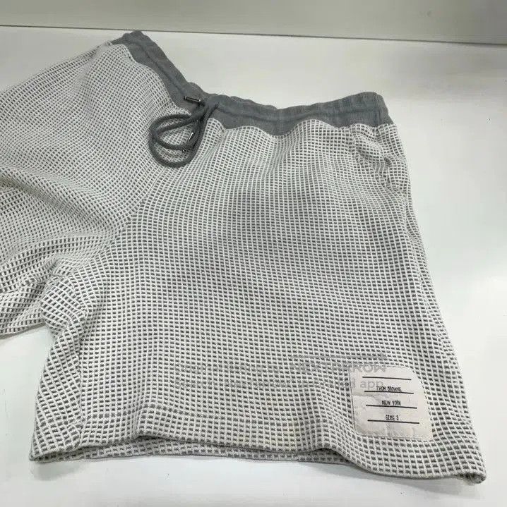 Thom Browne Thom Browne Classic Striped Sweat Shorts. Size US 34 / EU 50 - 6 Thumbnail