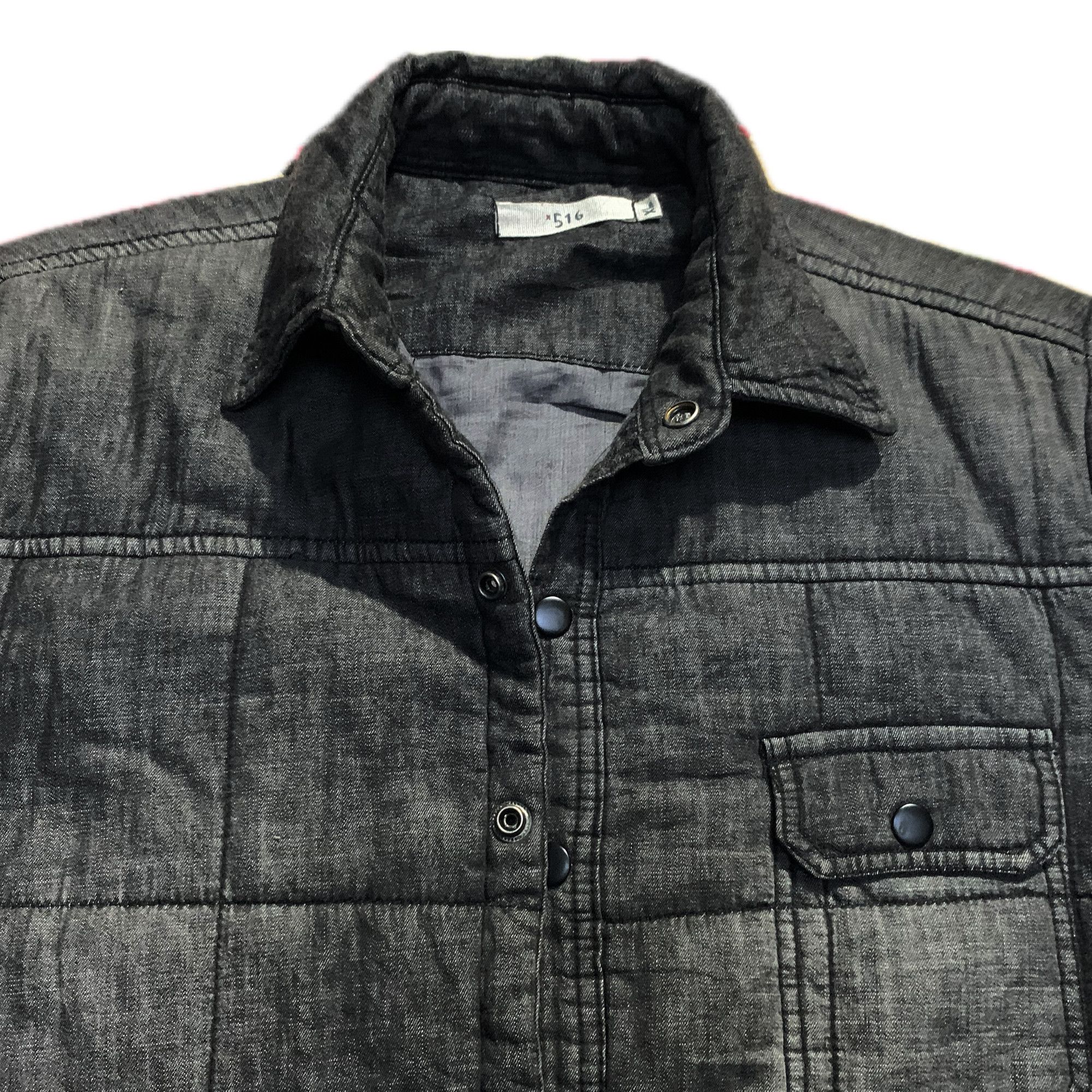 Other Korean x516 long sleeves quilted shirt Size US XL / EU 56 / 4 - 3 Thumbnail
