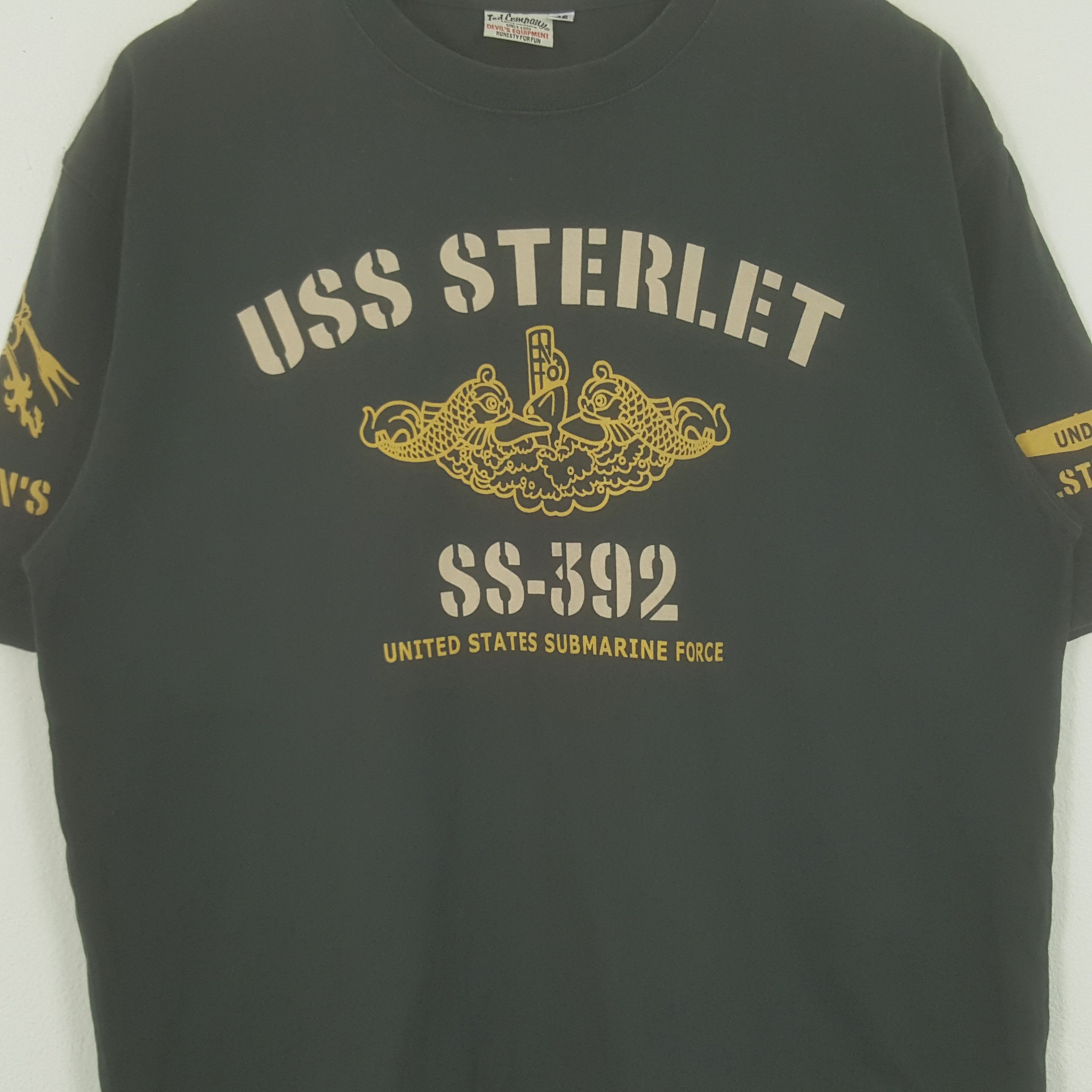 Vintage Vintage Ted Company U.S. Submarine Force Promo Tshirt Size US L / EU 52-54 / 3 - 4 Thumbnail