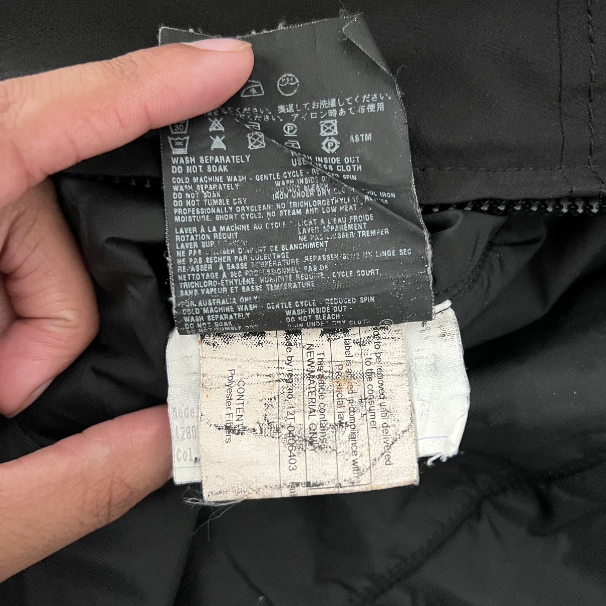 Prada × Vintage 2000s Prada Women’s Insulated Rain Jacket Size S / US 4 / IT 40 - 7 Thumbnail