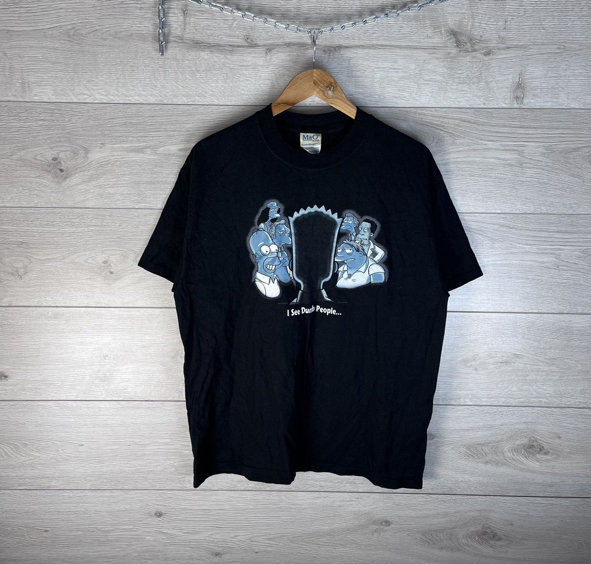 Fruit Of The Loom Vintage Men’s The Simpsons I See Dead People Graphic Promo Size US L / EU 52-54 / 3 - 1 Thumbnail