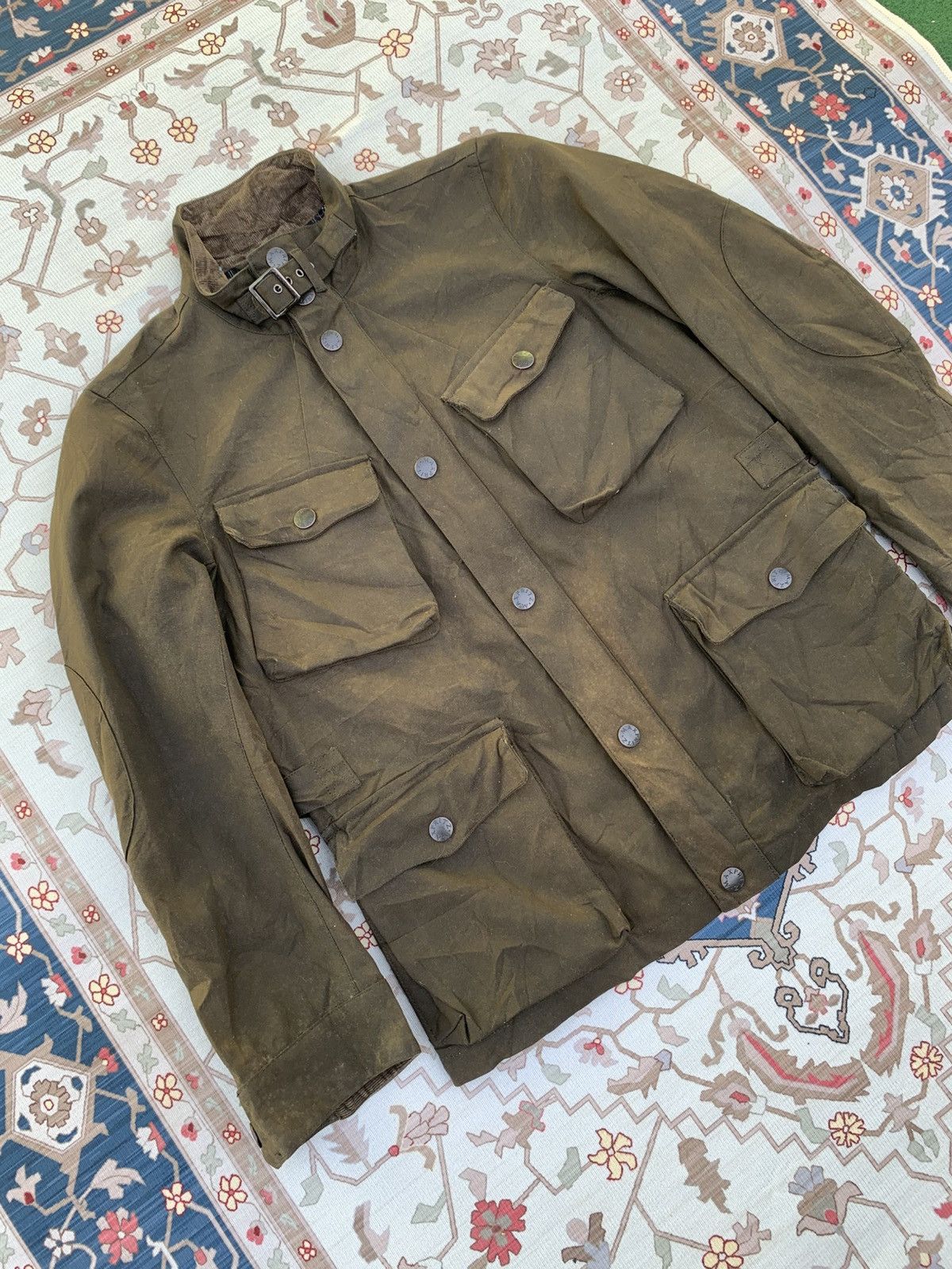 Japanese Brand MAX FRITZ MOTORCYCLE WAXED JACKET Size M / US 6-8 / IT 42-44 - 2 Thumbnail
