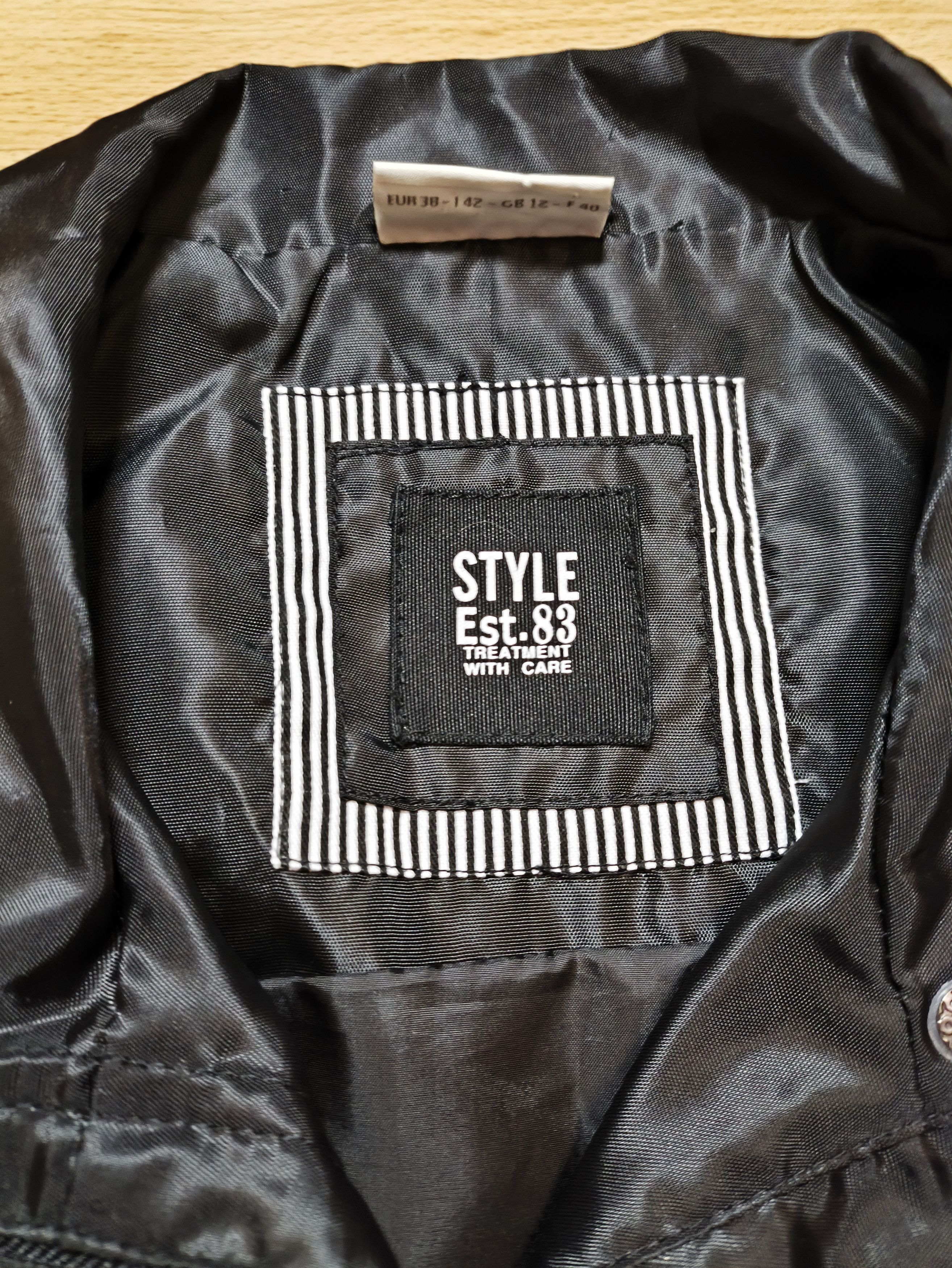 Other Street One women’s black rain jacket with zip, size EUR 38 Size M / US 6-8 / IT 42-44 - 5 Thumbnail