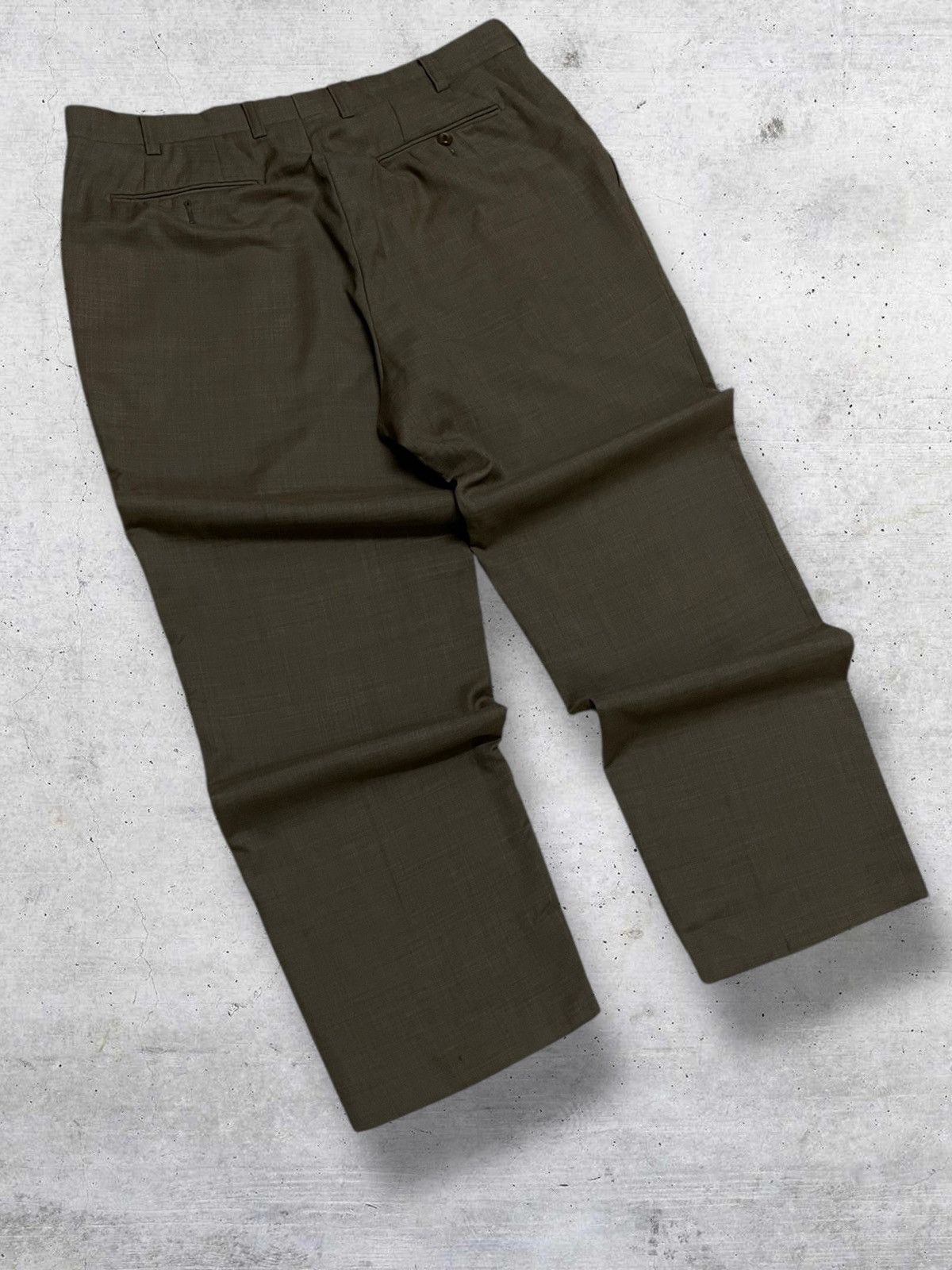 Lanvin VINTAGE LANVIN DESIGNER 1990S MINIMALIST CASUAL PANT Size US 33 - 10 Thumbnail