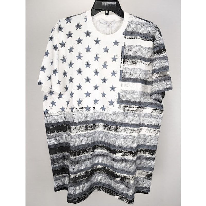 Givenchy o1rshd1 Columbian Fit Flag T-Shirt Size US M / EU 48-50 / 2 - 2 Thumbnail