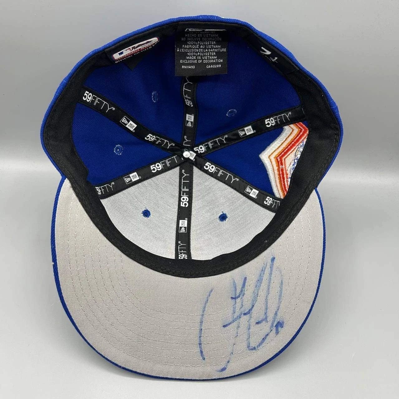 New Era New York Mets Hat Men 7 1/4 Blue All Star Game MLB Fitted Size ONE SIZE - 2 Thumbnail