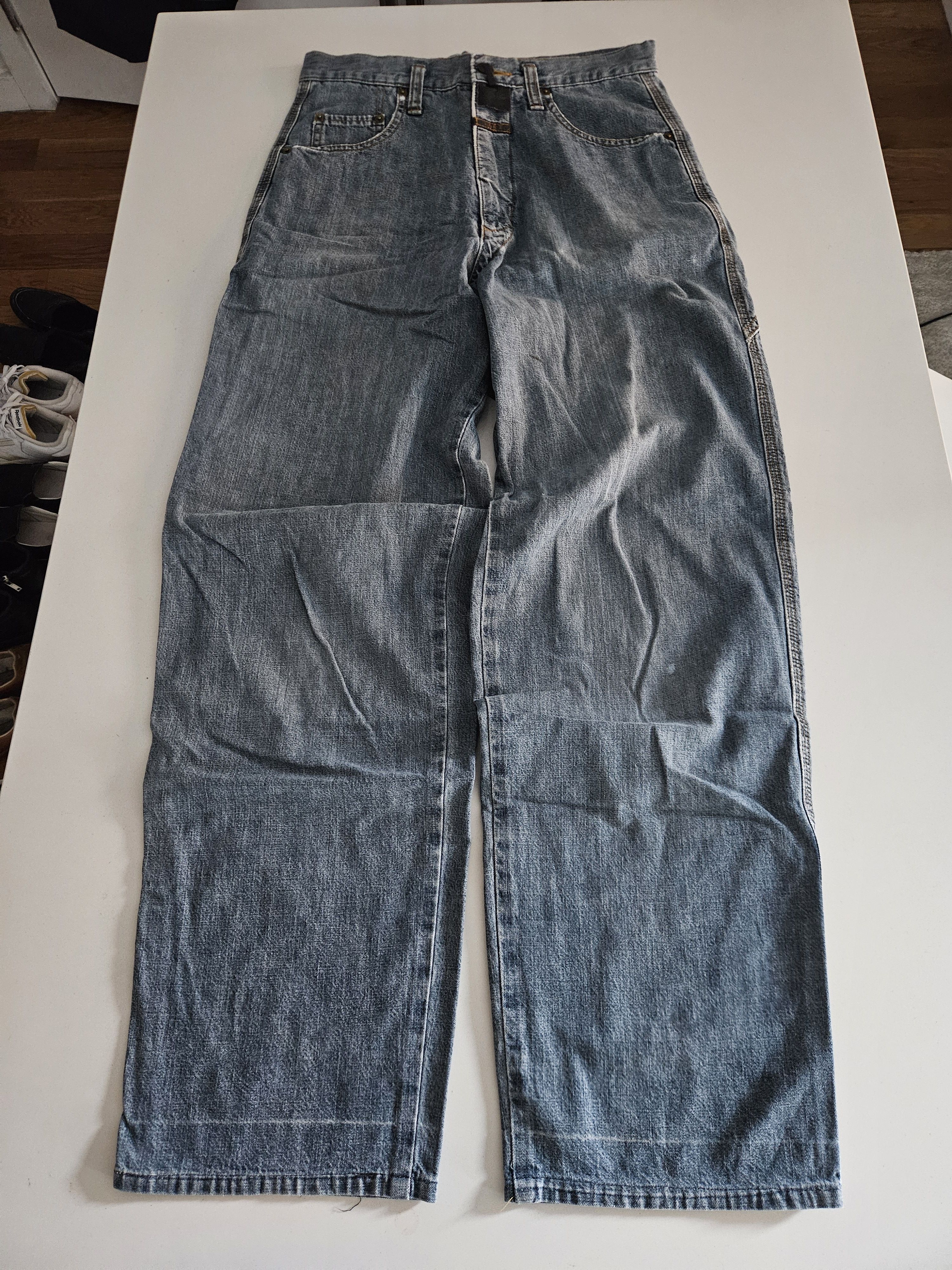 Marithe + Francois Girbaud Girbaud Baggy Barrel Jeans Size 26" / US 2 / IT 38 - 1 Thumbnail