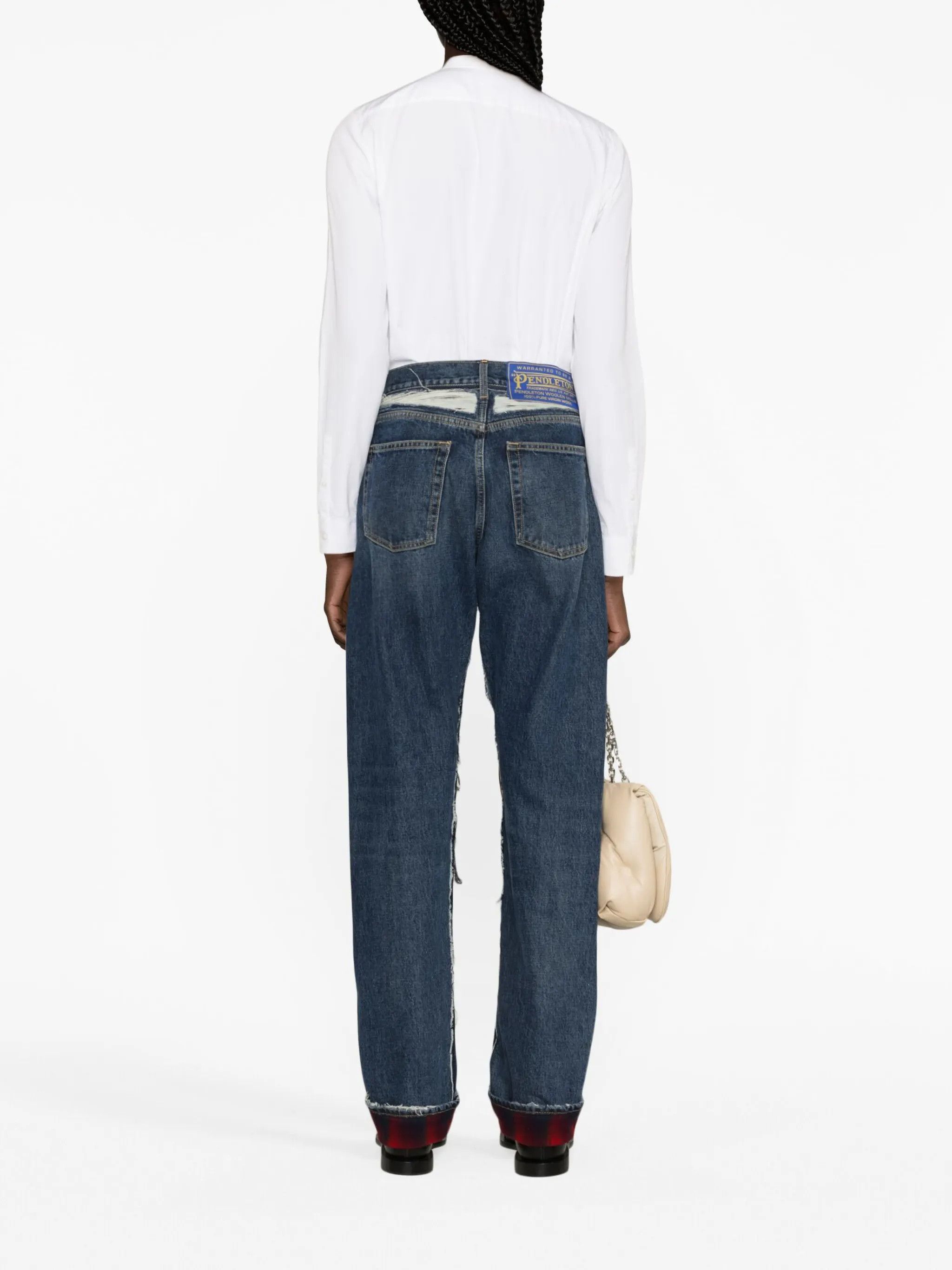 Maison Margiela o1y0625 Denim Pant in Blue Size 29" - 3 Thumbnail