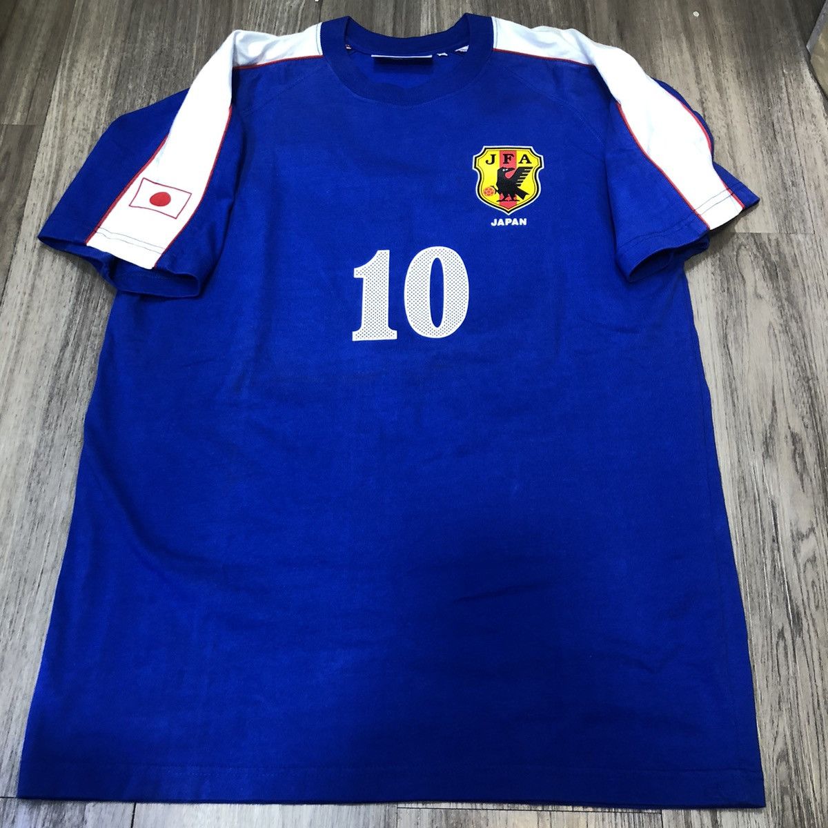 Japan 2000 soccer tee #10 Nakamura