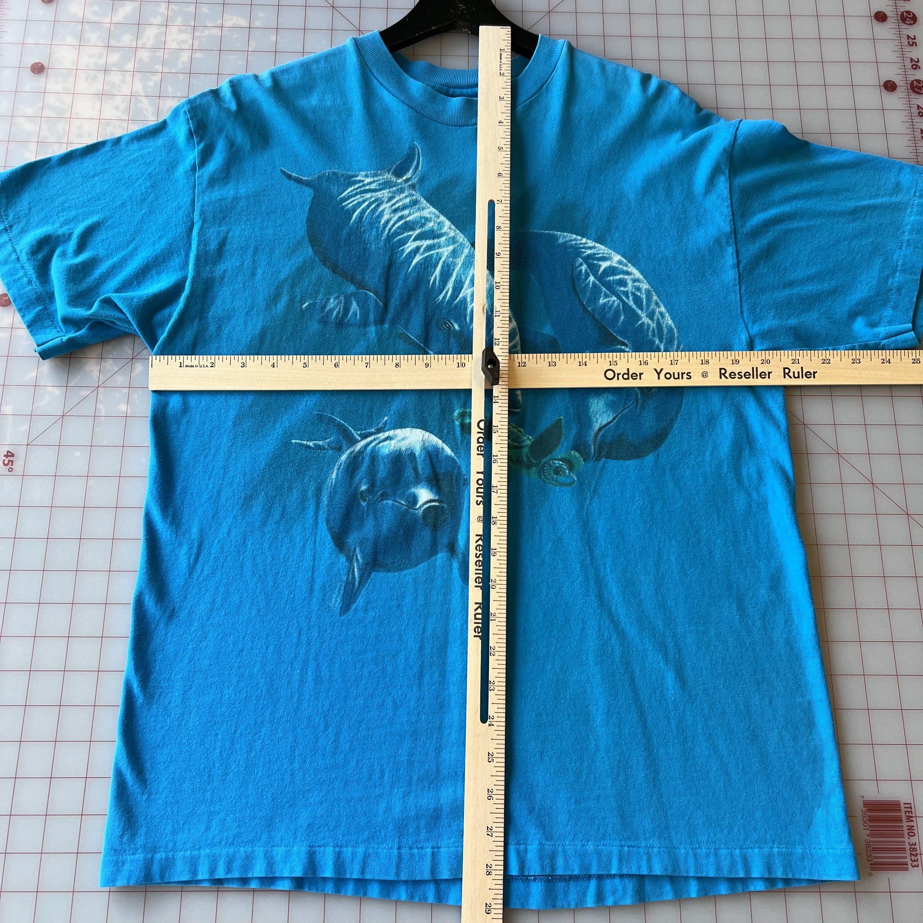 Vintage VINTAGE DOLPHINS NATURE T-SHIRT 90S Size US L / EU 52-54 / 3 - 4 Thumbnail