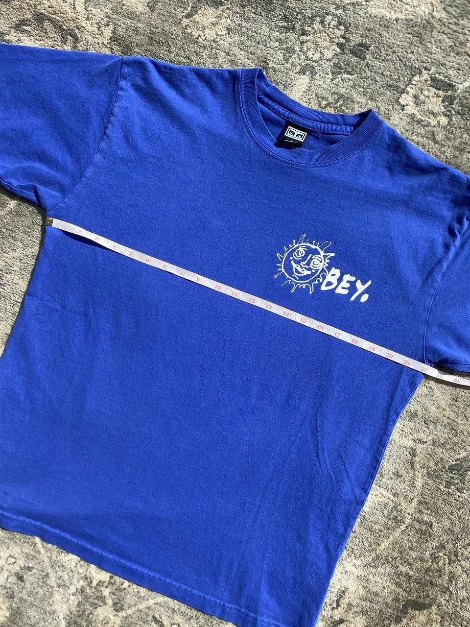 Obey Blue Vintage Obey Unholy Disorder Graphic Print Tee Large Size US L / EU 52-54 / 3 - 5 Thumbnail