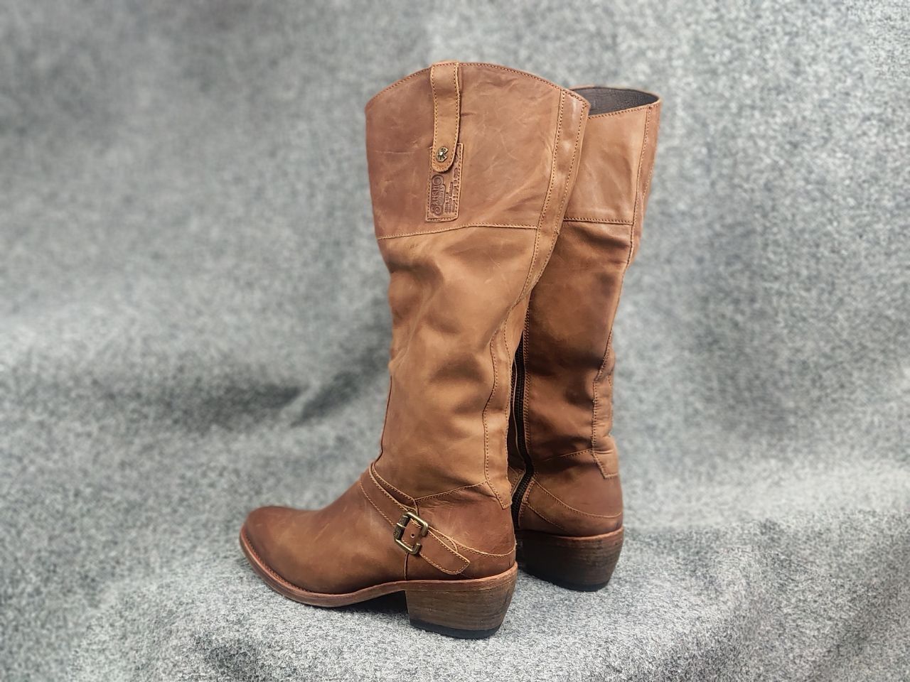 Sancho Boots Sancho Boots 9204 brown leather knee high zip Shoes Vintage Size US 10 / IT 40 - 8 Thumbnail
