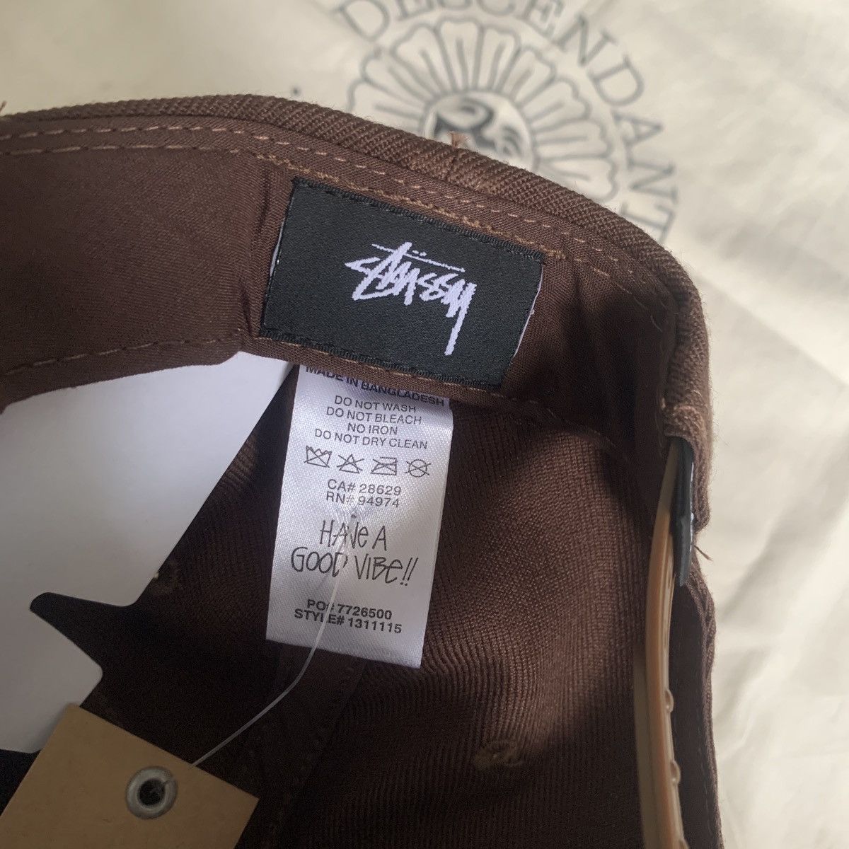 Stussy Stussy big link low pro cap Size ONE SIZE - 4 Thumbnail