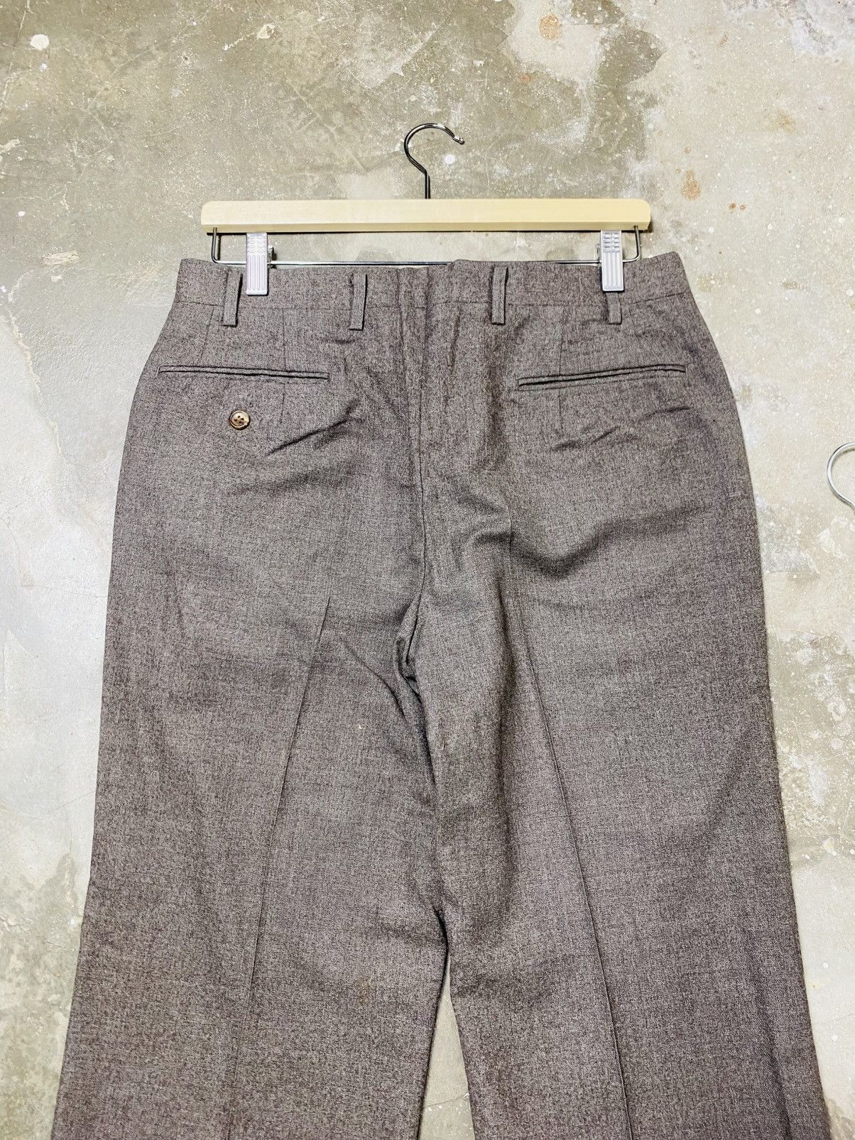 Burberry Vintage 90a Burberry Wool Pants Size US 33 - 11 Thumbnail