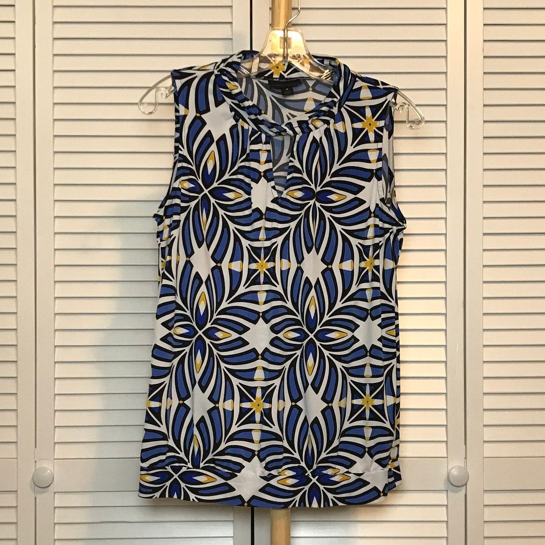 Worthington Worthington Geometric Sleeveless Stretch Blouse M Size M / US 6-8 / IT 42-44 - 1 Thumbnail