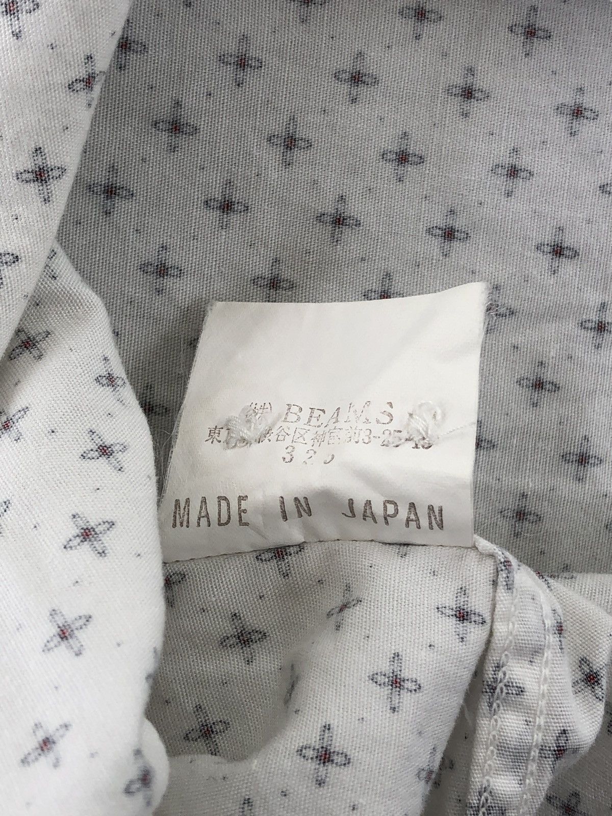 Beams Plus Beams Classic Shirt Pattern Printed Long Sleeve Button Up Size US S / EU 44-46 / 1 - 11 Thumbnail