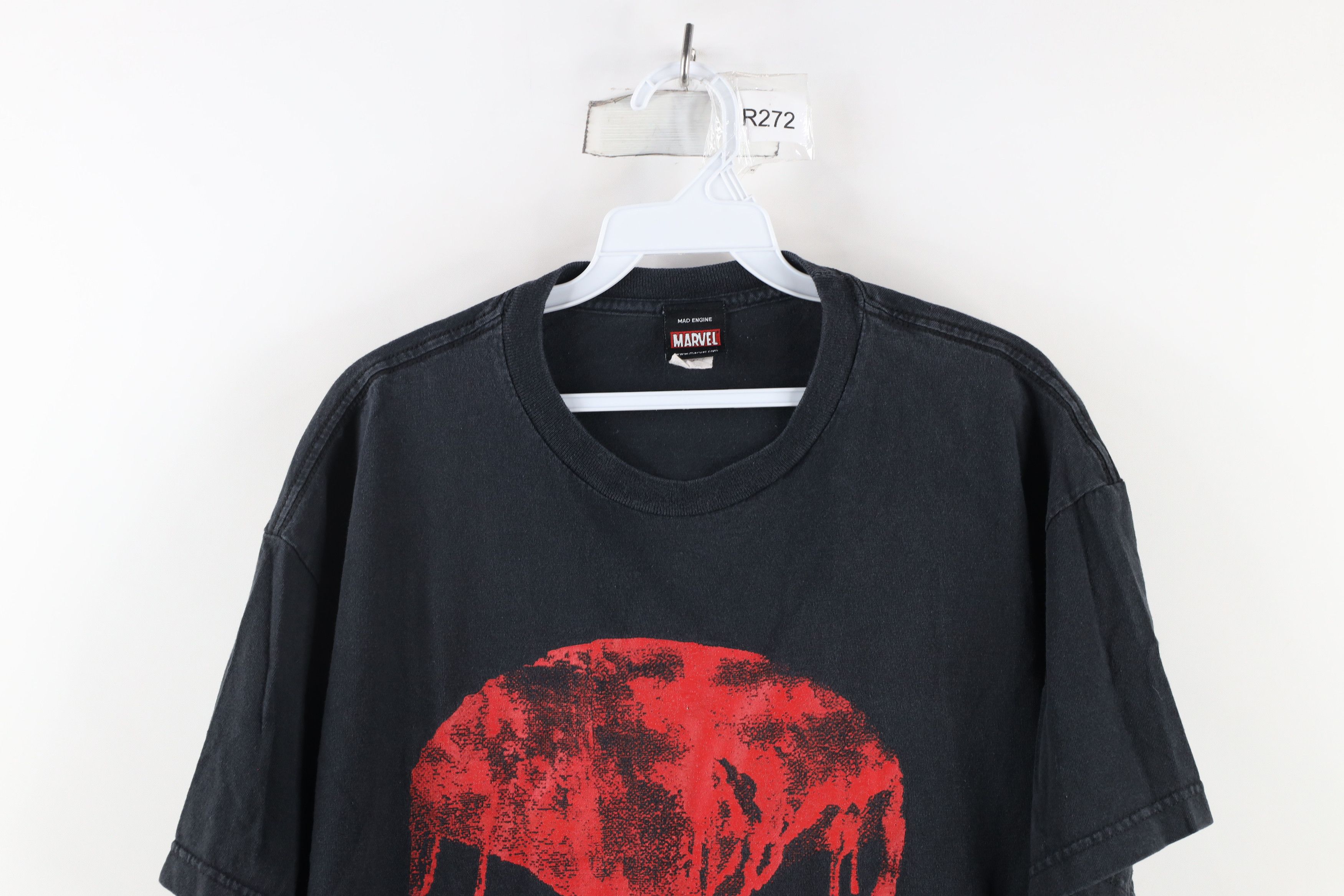 Vintage Vintage Y2K Marvel Comics Punisher Bleeding Skull T-Shirt Size US L / EU 52-54 / 3 - 2 Thumbnail