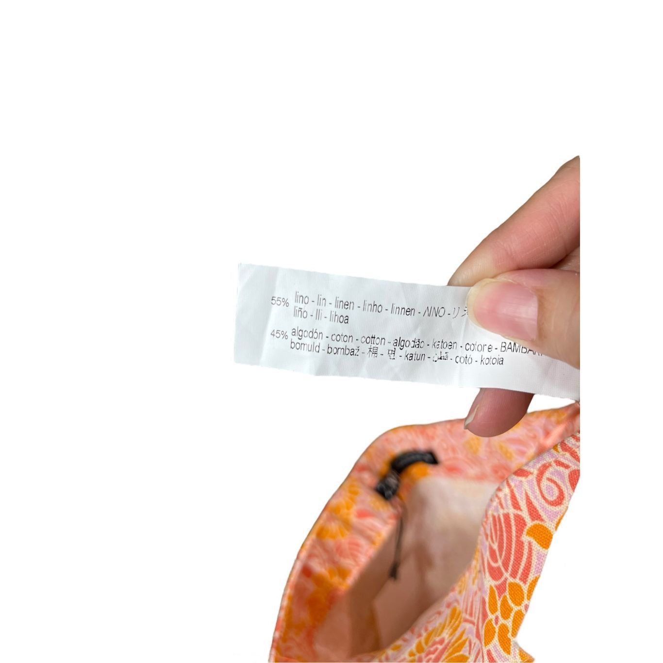Zara Zara - Linen Blend Floral Mini Skirt Orange / Pink Womens sz Size 30" / US 8 / IT 44 - 6 Thumbnail