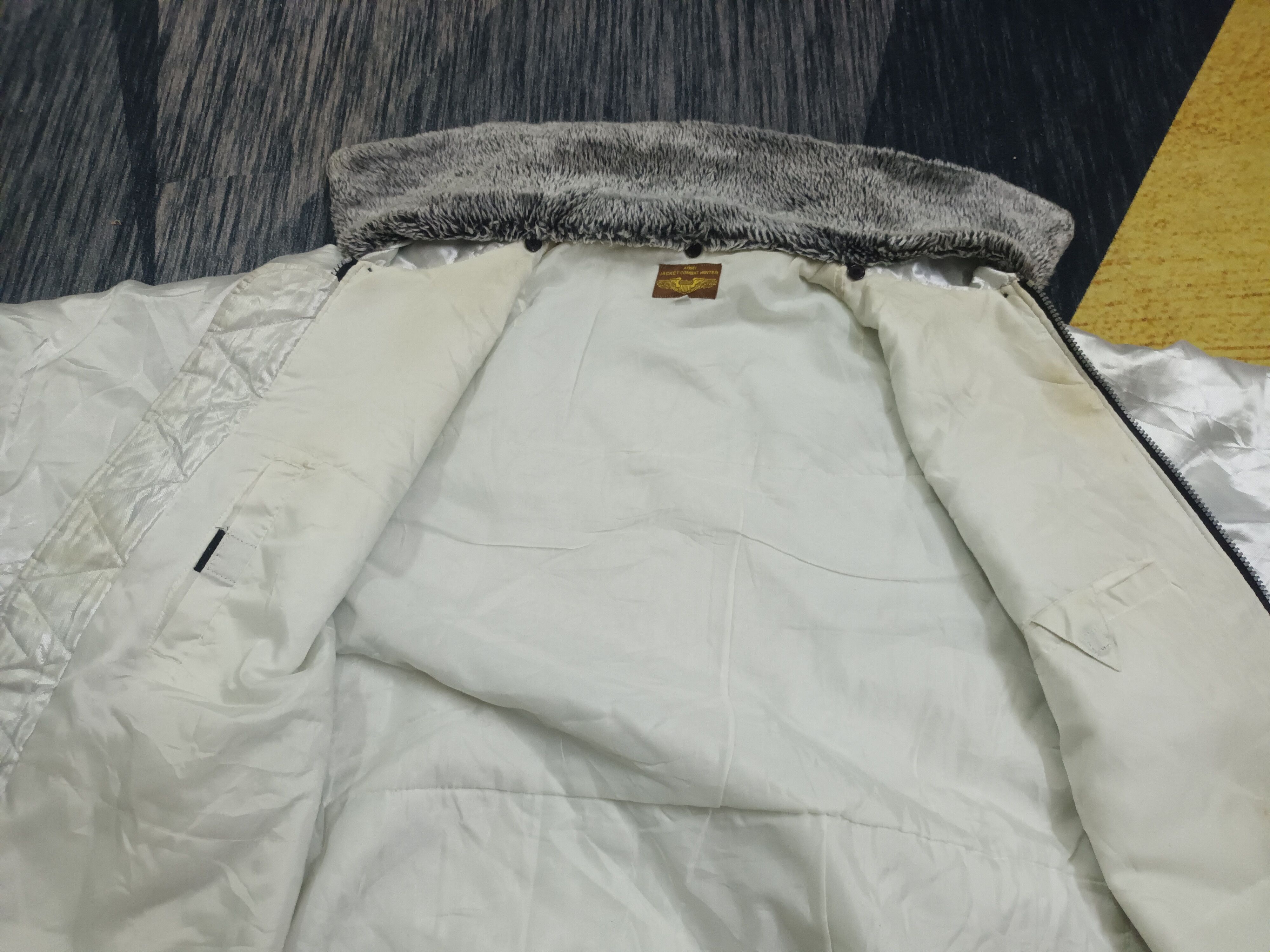 Japanese Brand 🔥 ARMY JACKET COMBAT WINTER TYPE MA 11 🔥 Size US XXL / EU 58 / 5 - 6 Thumbnail