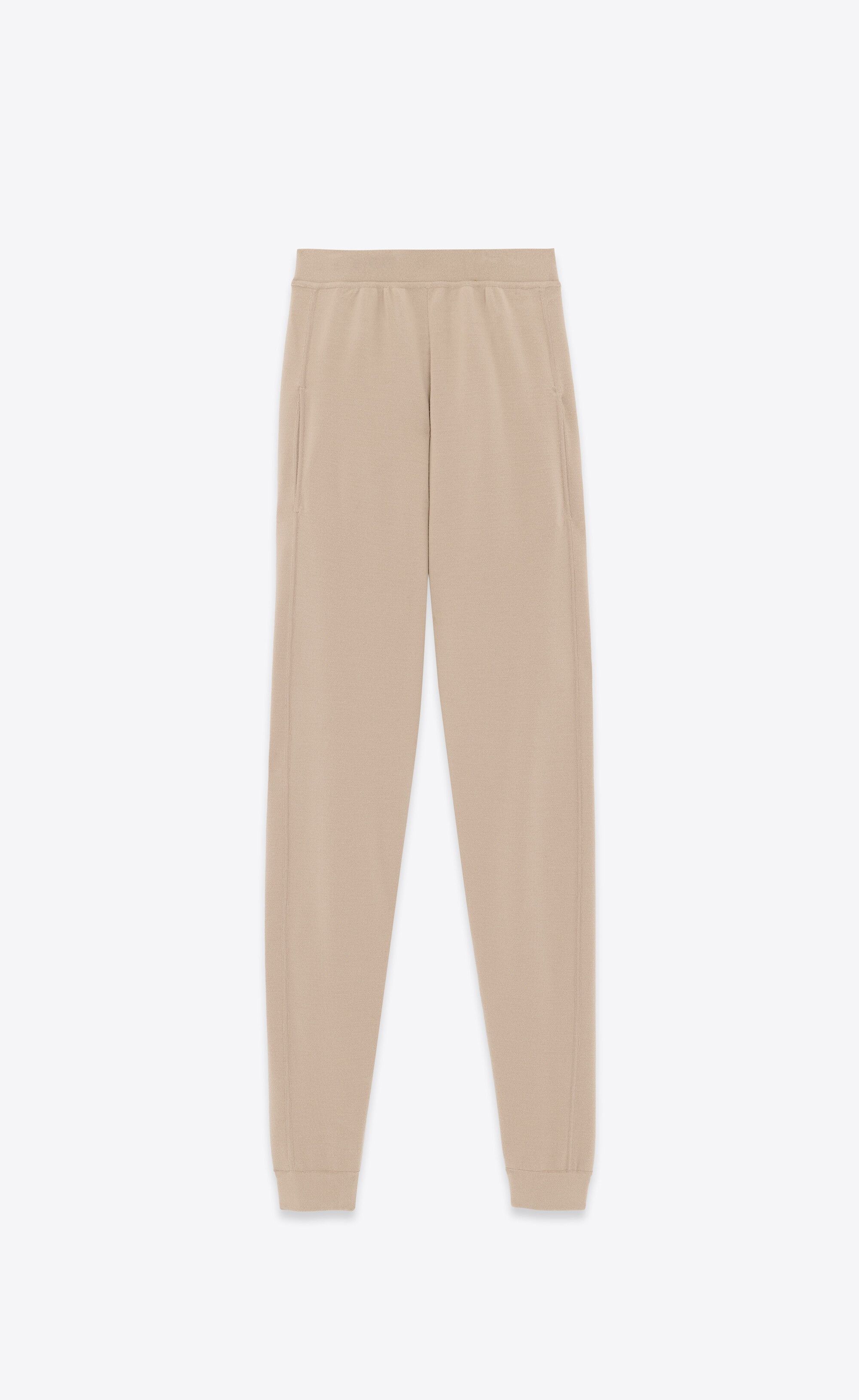 Saint Laurent Paris sweatpants in wool Size 25" / US 0 / IT 36 - 1 Thumbnail