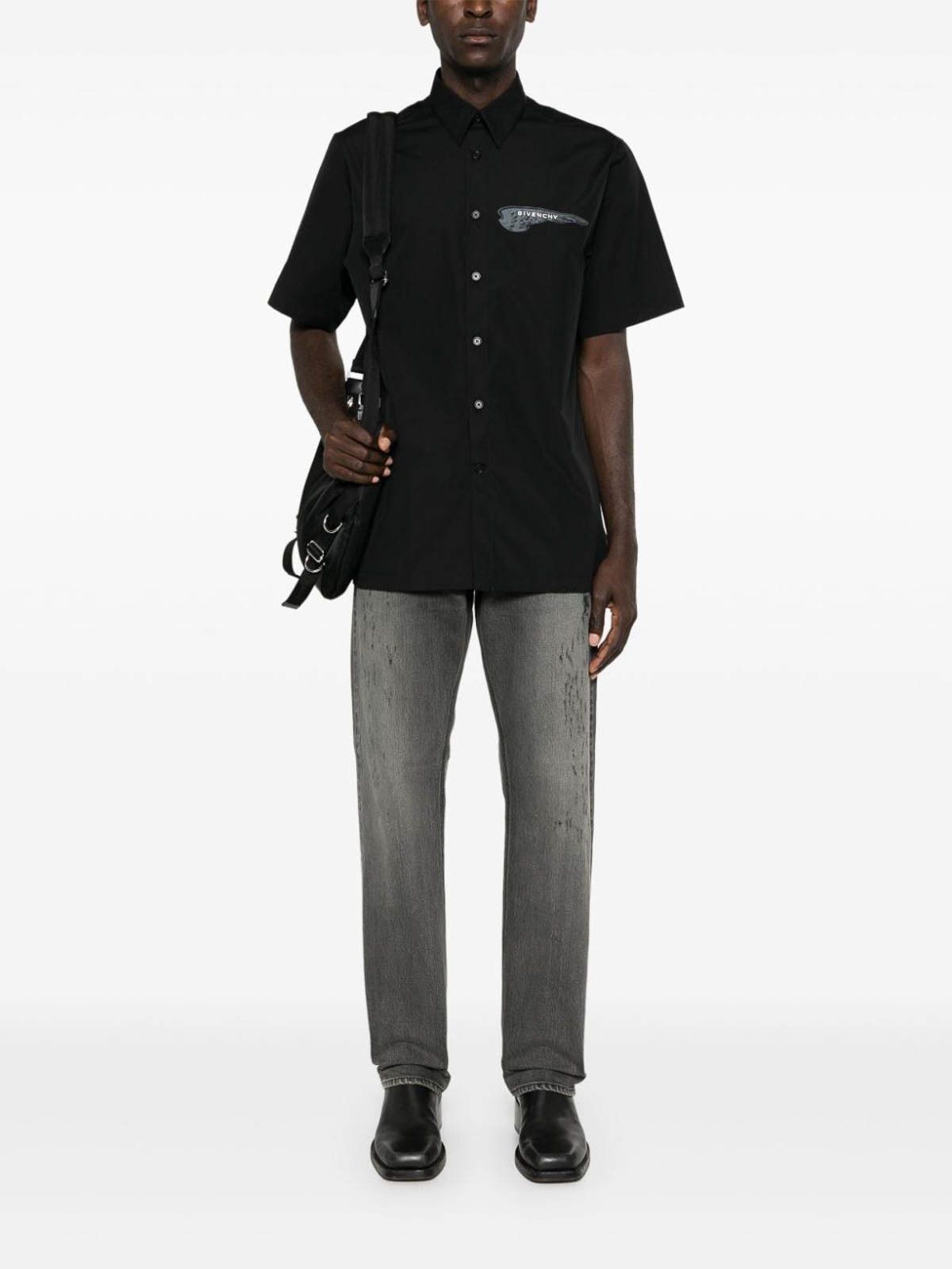 Givenchy oc11z0725 Jeans Trouser in Black Size US 30 / EU 46 - 2 Thumbnail
