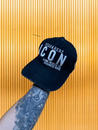 Dsquared2 Rare Dsquared2 cap black with text Size ONE SIZE - 1 Thumbnail