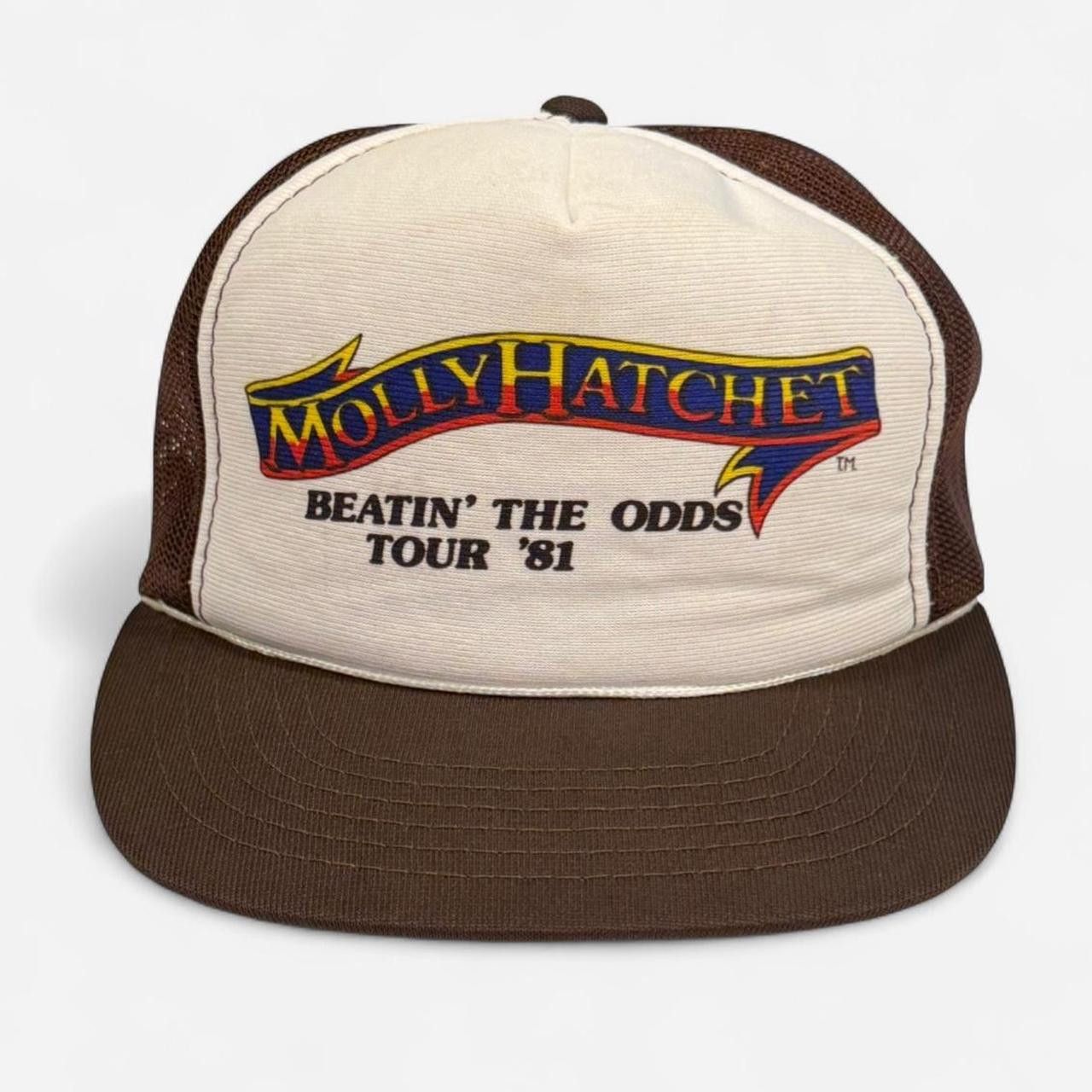 Vintage VTG 80s MOLLY HATCHET TRUCKER HAT Size ONE SIZE - 2 Thumbnail