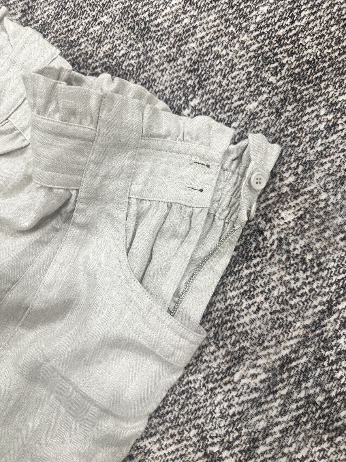 If Six Was Nine × Issey Miyake × Tsumori Chisato Tsumori Chisato Strechable Pinstripe Pants By Issey Miyake Size US 29 - 5 Thumbnail