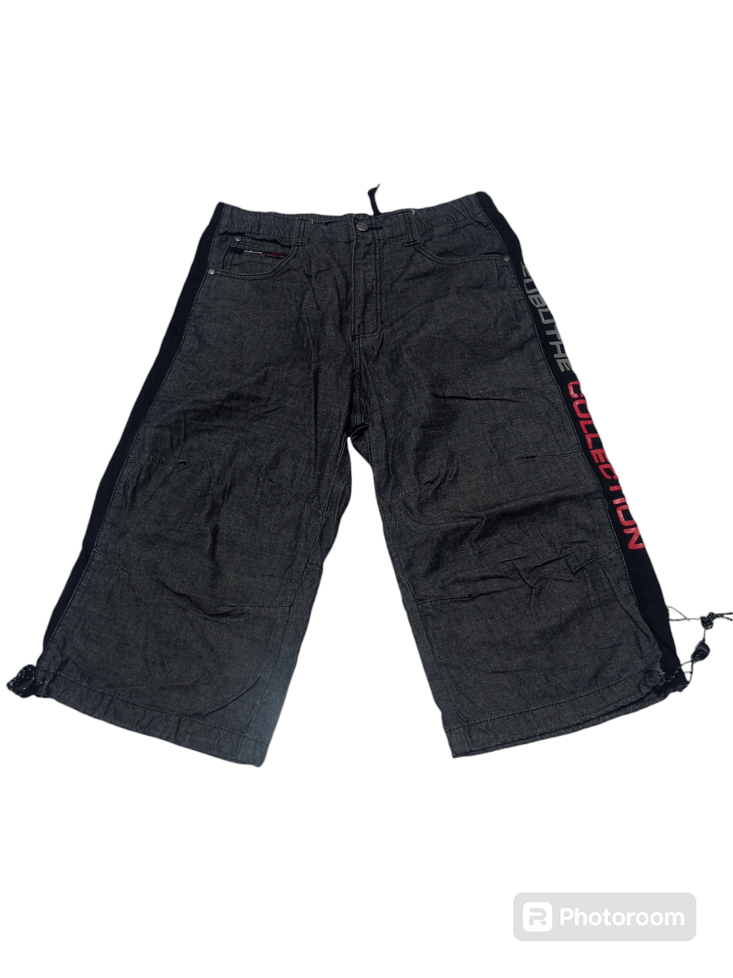 Japanese Brand Vintage y2k fubu collection baggy jort Size US 31 - 16 Thumbnail