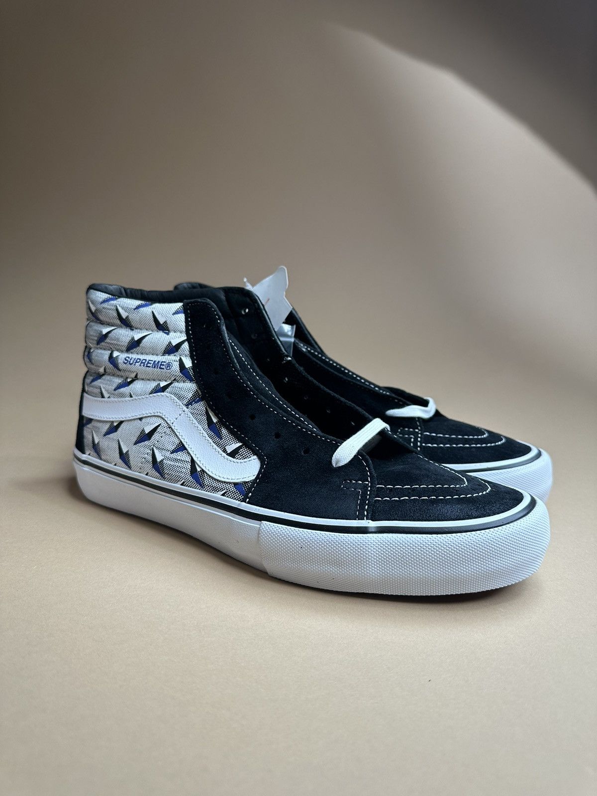 Supreme Vans Diamond Plate Supreme x Vans Sk8 Hi Grailed