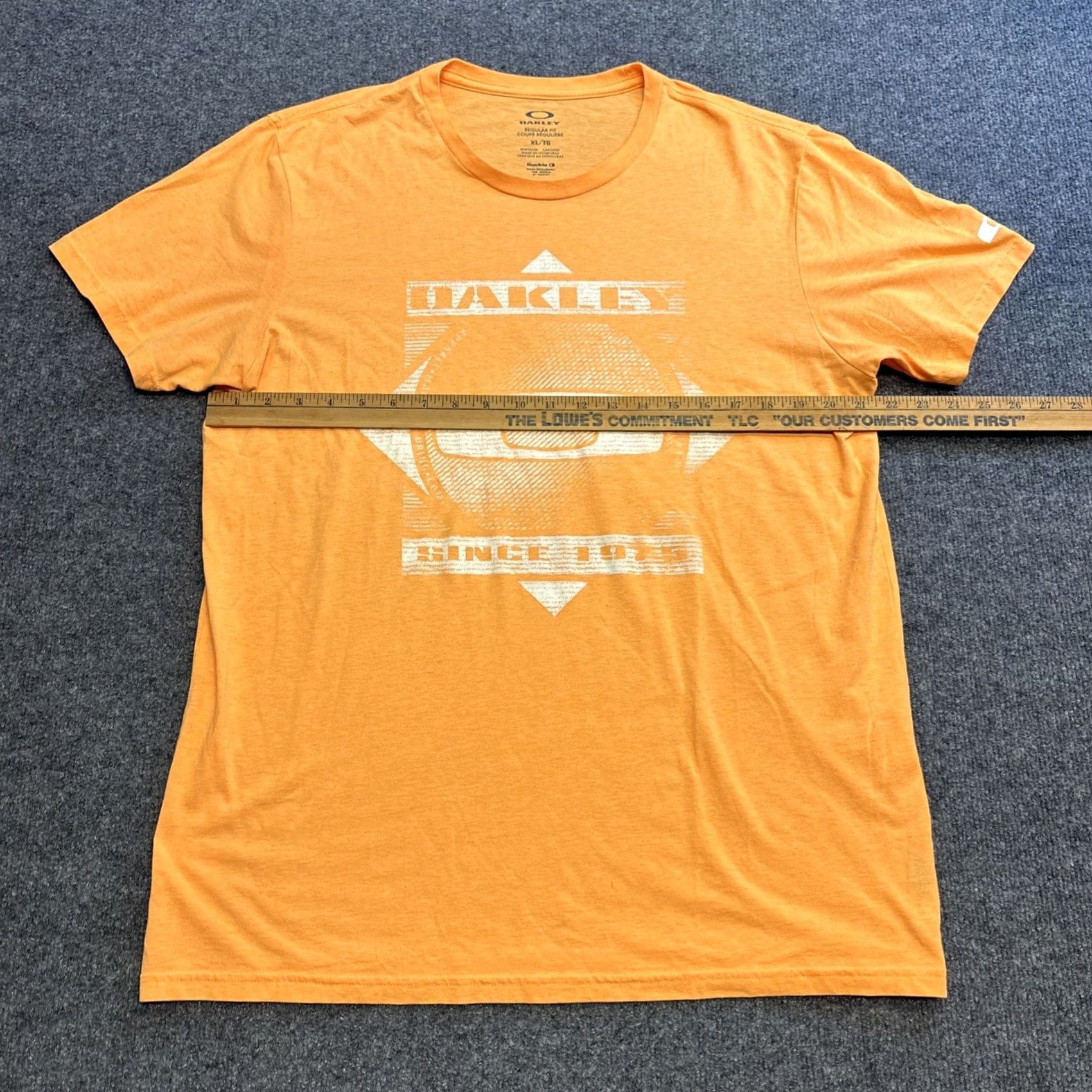 Oakley Oakley T-Shirt Graphic Print Buckle XL Orange Men’s Size US XL / EU 56 / 4 - 4 Thumbnail