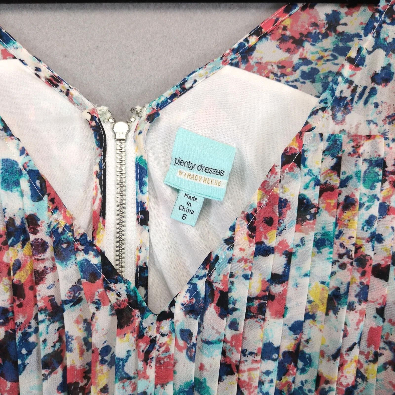 Anthropologie Plenty by Tracy Reese Morgan Pleated High-Low Dress Sz 6 Size M / US 6-8 / IT 42-44 - 3 Thumbnail