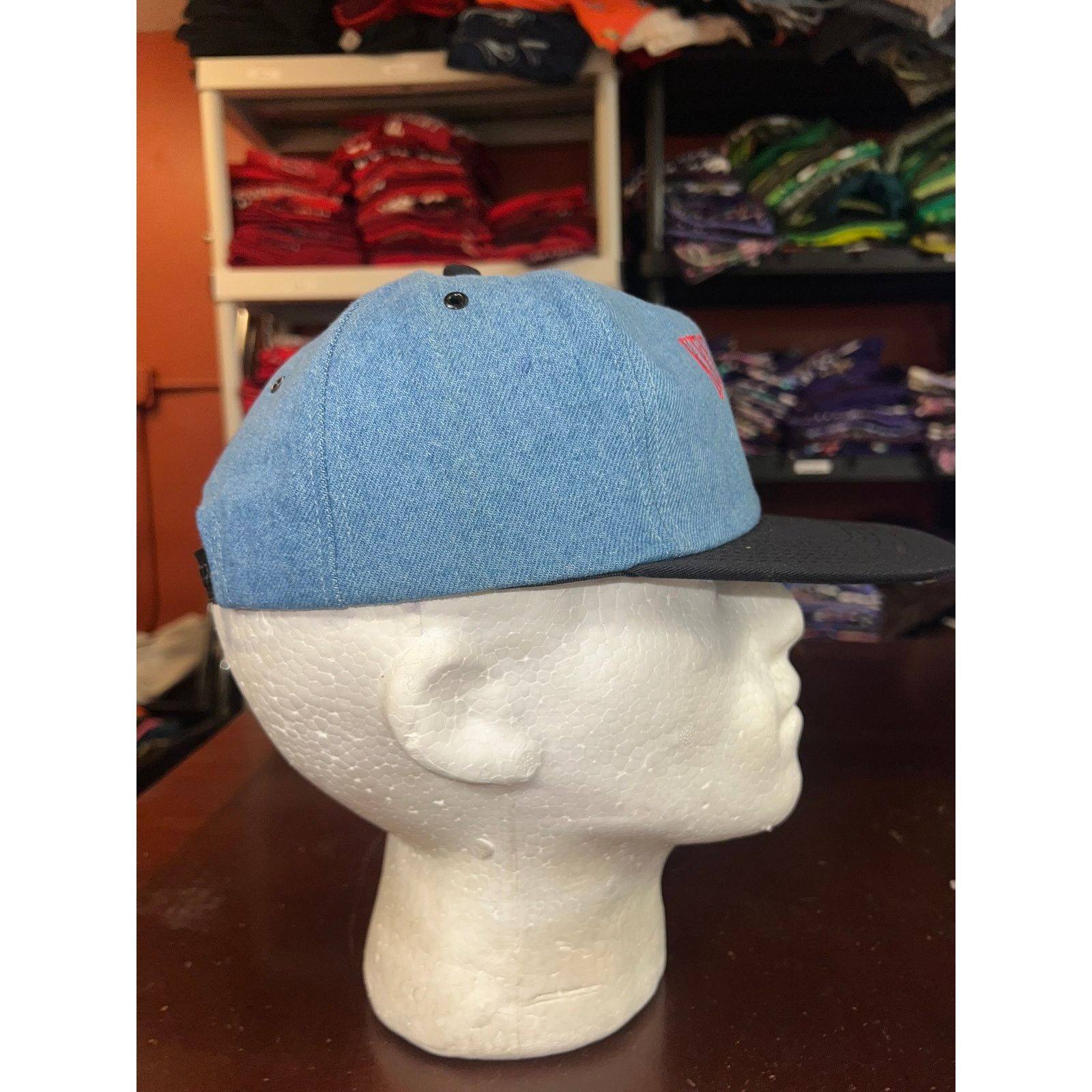 Vintage Vintage BG Auto Parts Hat Kenz & Leslie Denim Snapback VTG Size ONE SIZE - 6 Thumbnail
