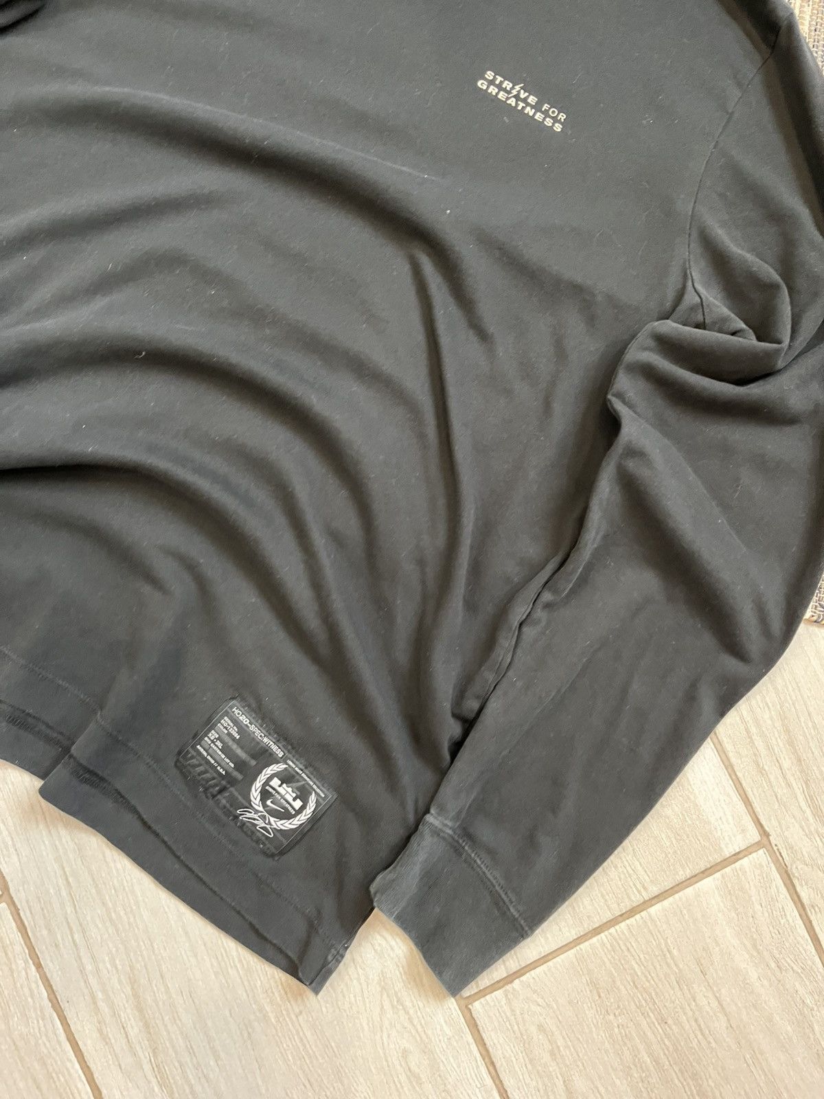 Nike × Vintage Vintage Nike Longsleeve Tshirt DriFit black basketball tee Size US L / EU 52-54 / 3 - 4 Thumbnail