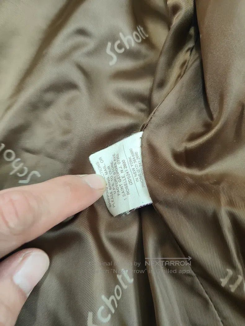 Schott Schott Suede 3rd denim leather jacket Size US L / EU 52-54 / 3 - 9 Thumbnail