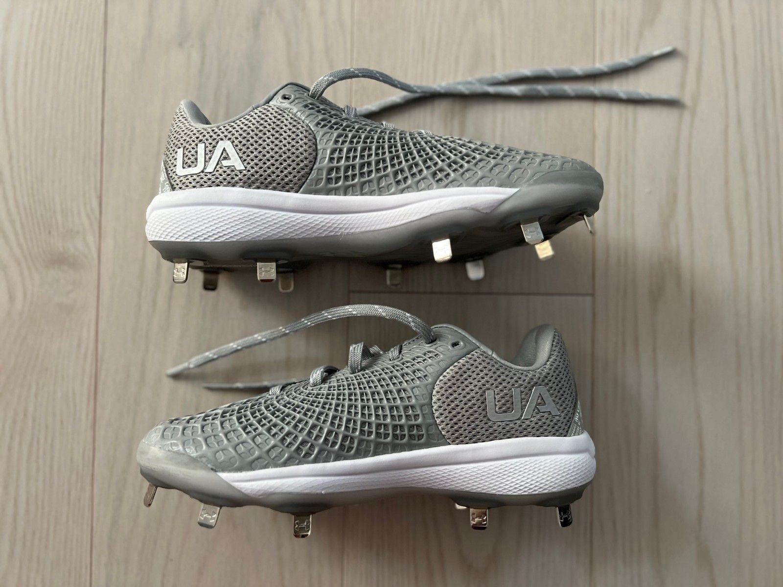 Under Armour Under Armour 3026601 Glyde 2 MT Baseball Grey Cleats Size US 6 / IT 36 - 5 Thumbnail