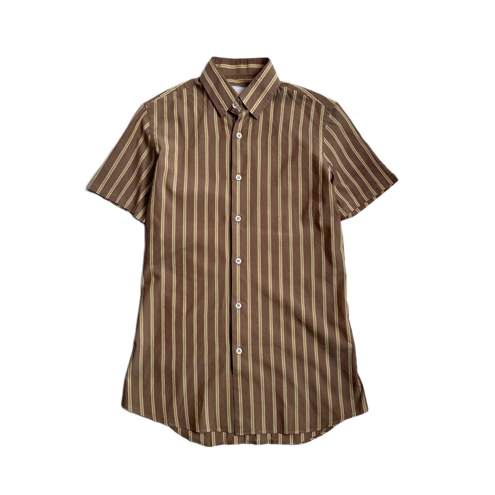 Prada Prada Short Sleeve Button Up Shirt Size US XS / EU 42 / 0 - 1 Thumbnail