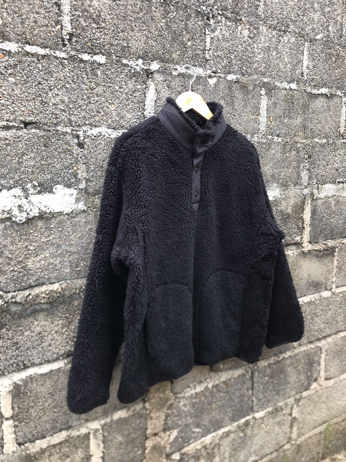 Japanese Brand × Uniqlo × White Mountaineering 🌟White Mountaineering Fleece Half Button Pullover Size US L / EU 52-54 / 3 - 2 Thumbnail