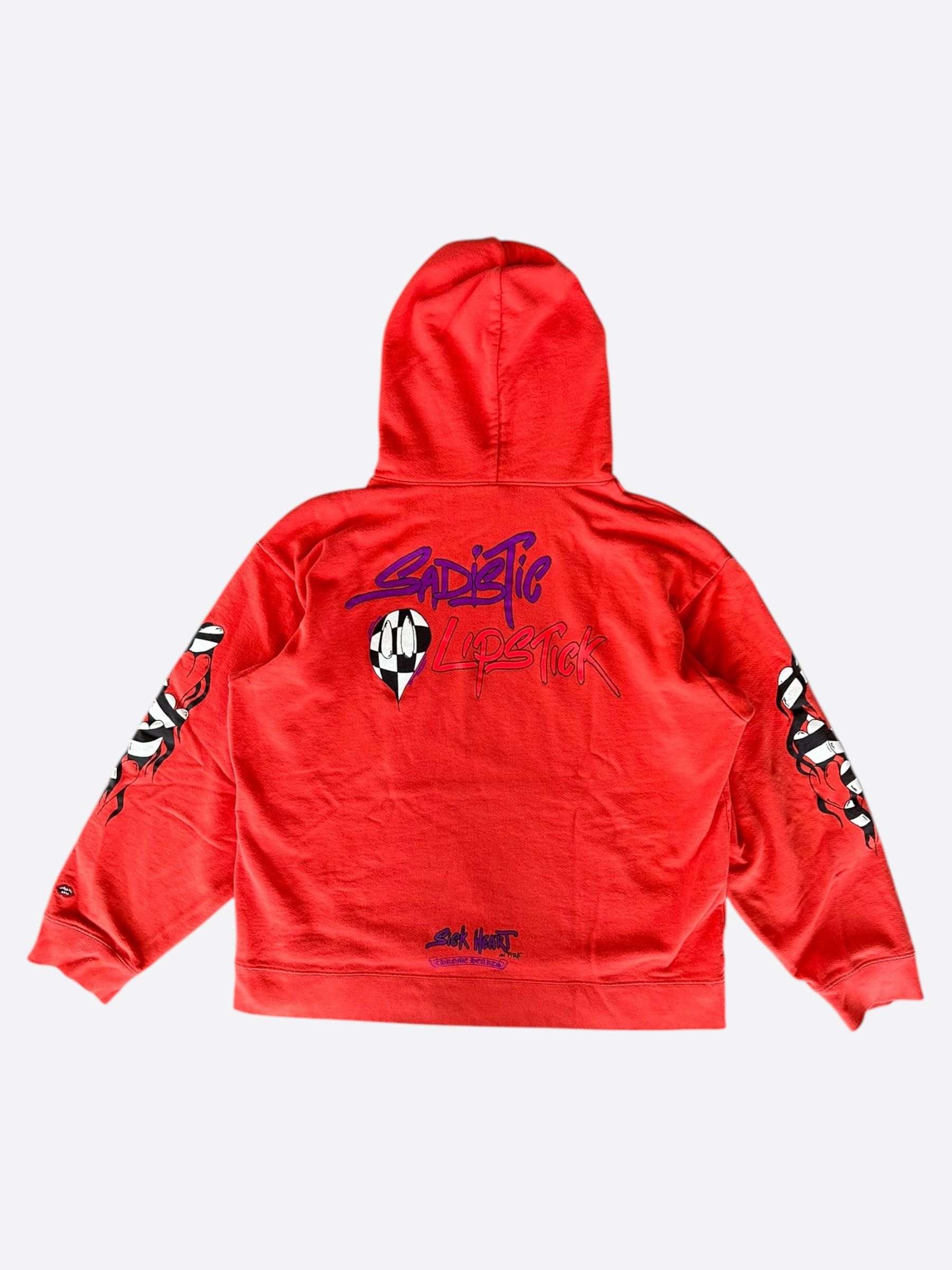 Chrome Hearts Chrome Hearts Matty Boy Red Spark Hoodie Size US XXL / EU 58 / 5 - 2 Thumbnail
