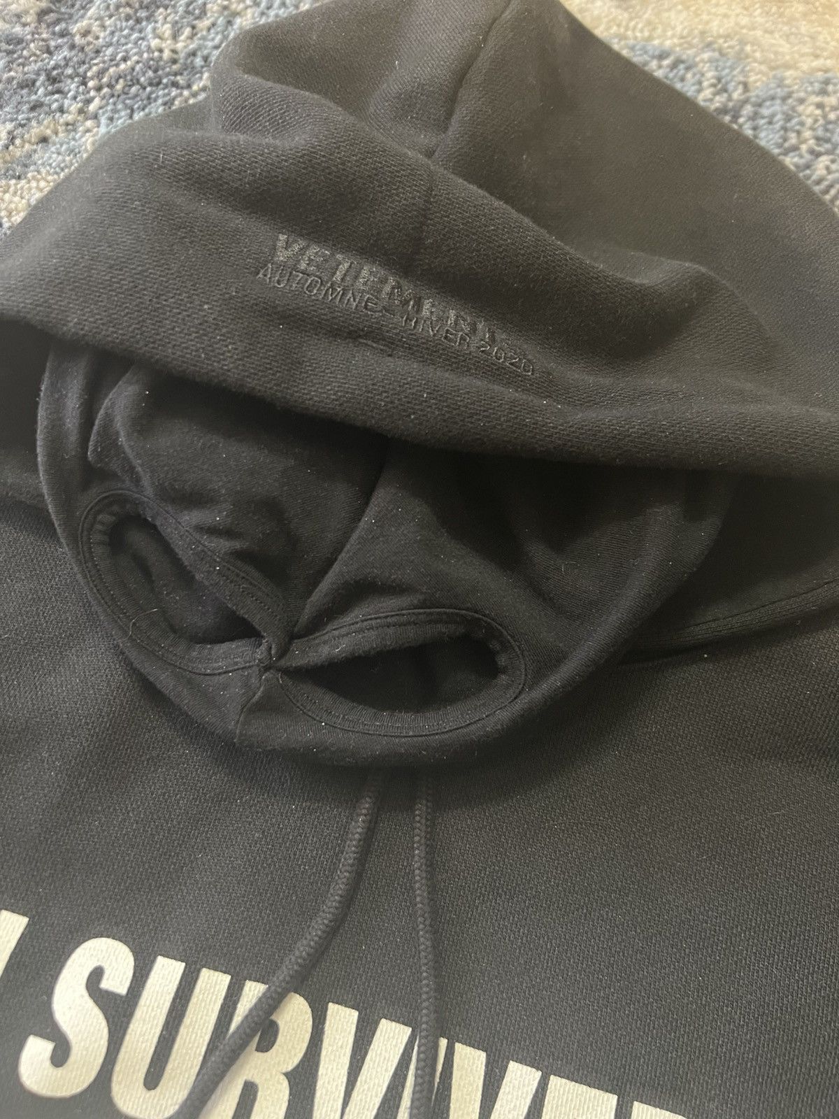 Vetements Vetements AW20 Runway Swine Flu Hoodie Size US S / EU 44-46 / 1 - 4 Thumbnail