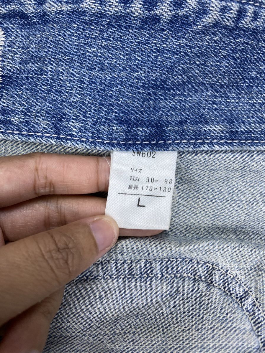 Big John 🔥70s Vintage Big John Chore Denim Jacket Size US L / EU 52-54 / 3 - 12 Thumbnail