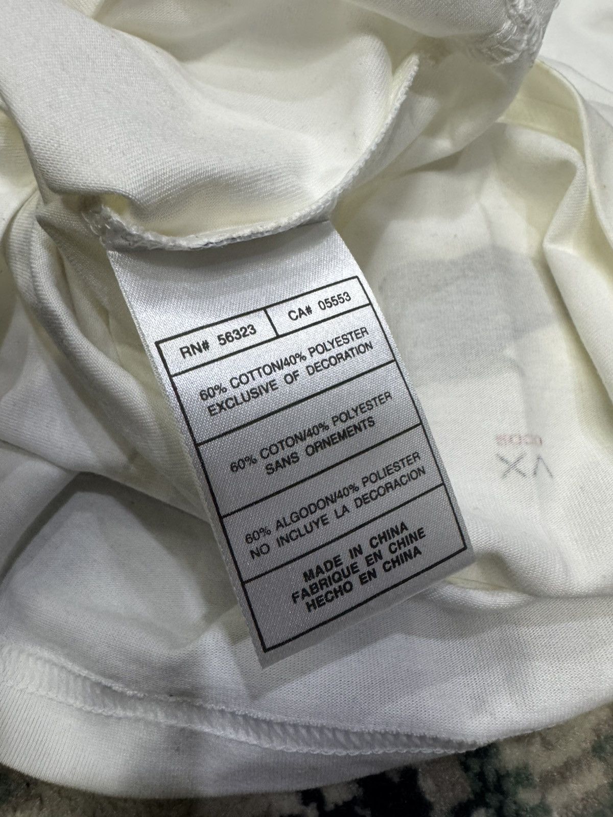 Nike VINTAGE STAIN 2003 AIR JORDAN 18 YEARS ANNIVERSARY SHIRT Size US M / EU 48-50 / 2 - 7 Thumbnail