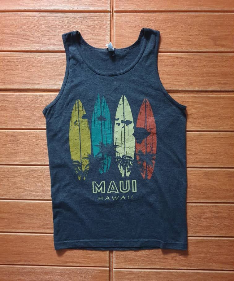 Japanese Brand Maui Hawaii Tank top Shirt Size US S / EU 44-46 / 1 - 1 Thumbnail