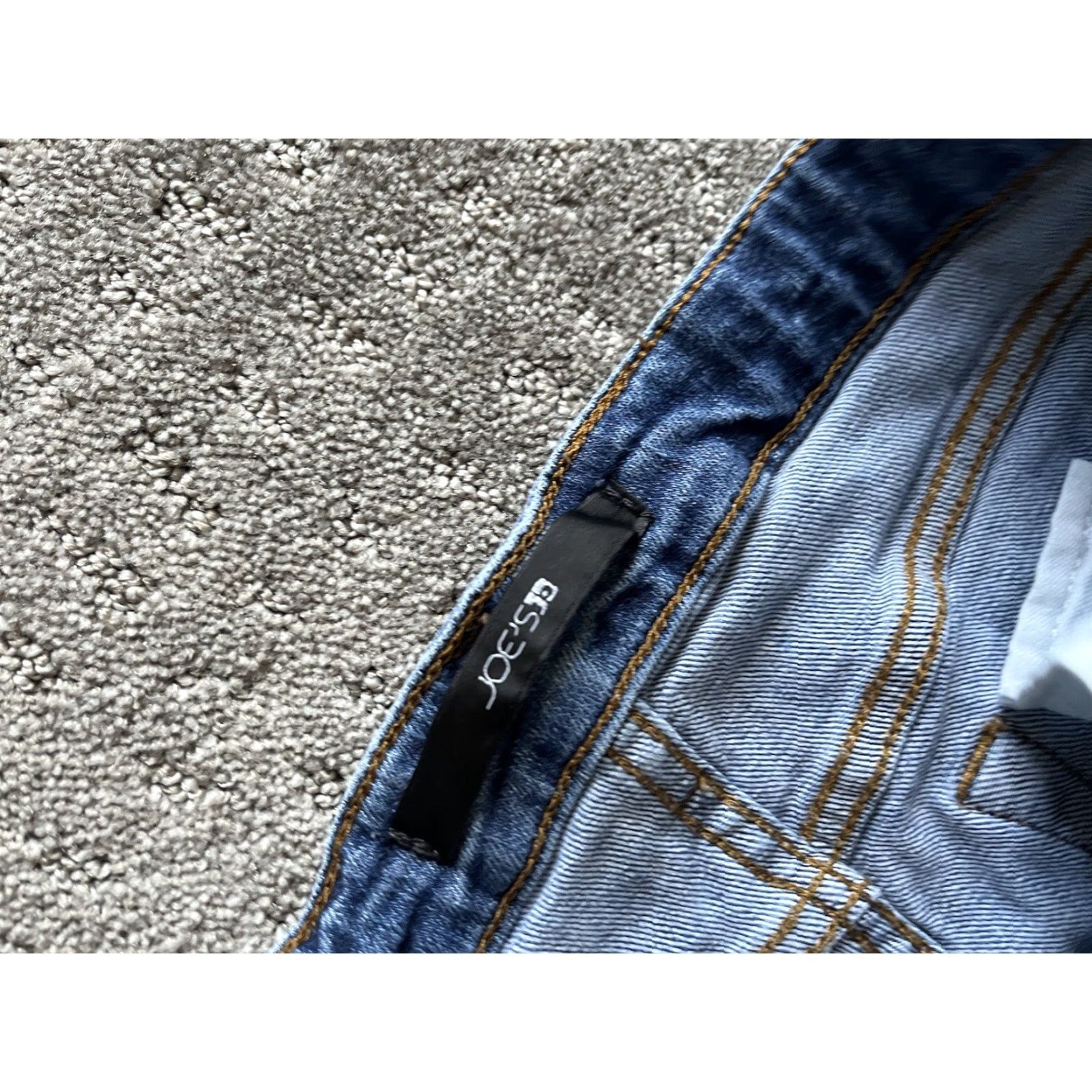 Vintage Joes Jeans Womens Size 26 Billie Medium Wash Boyfriend Slim Crop Jeans Ripped Size 26" / US 2 / IT 38 - 5 Thumbnail