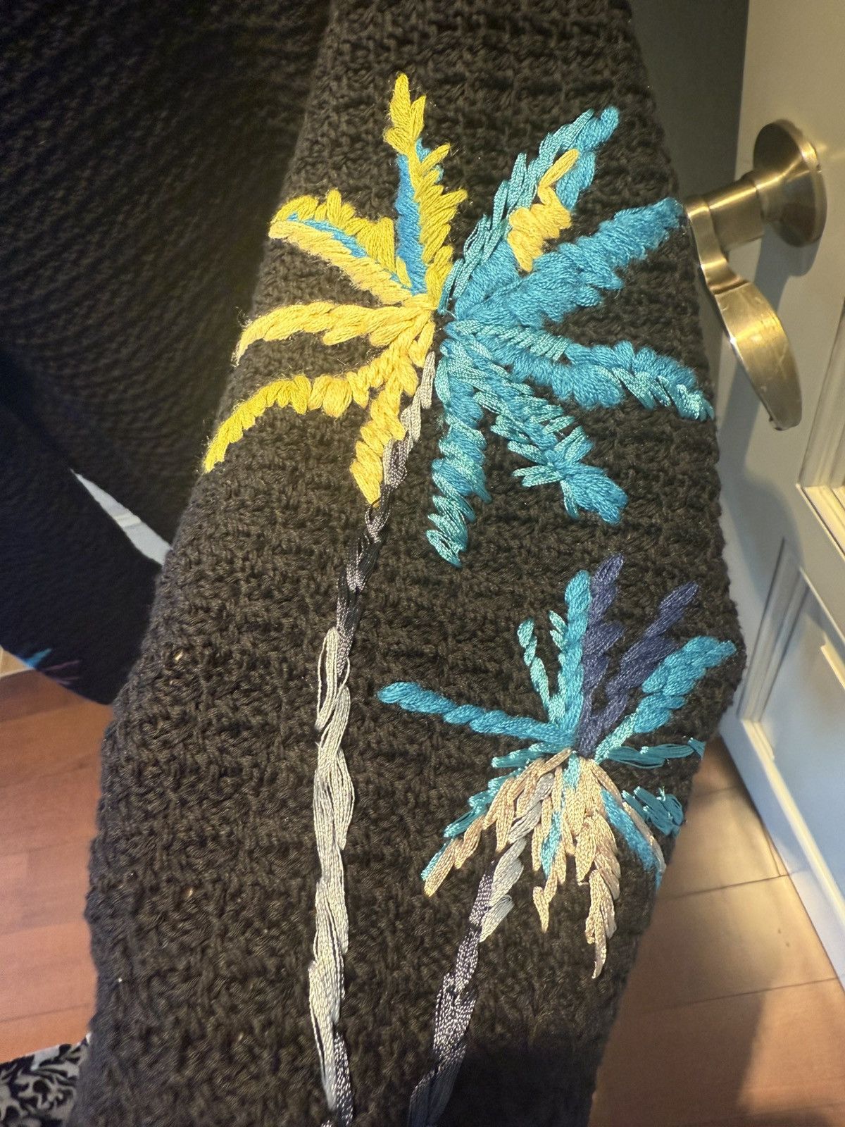 Valentino Multicolored palm tree embroidery jumper size M Size US M / EU 48-50 / 2 - 15 Thumbnail