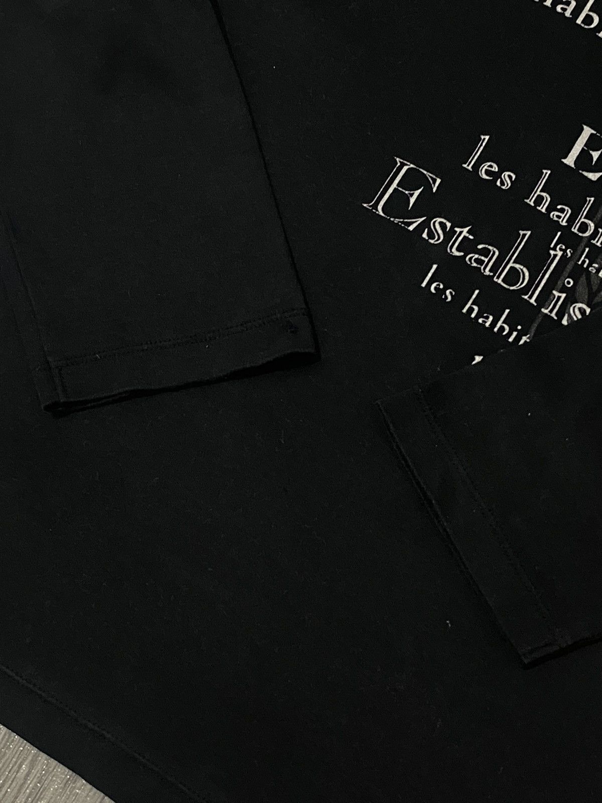 Japanese Brand LES HABITS JAPAN POEM LONGSLEEVE Size US M / EU 48-50 / 2 - 5 Thumbnail